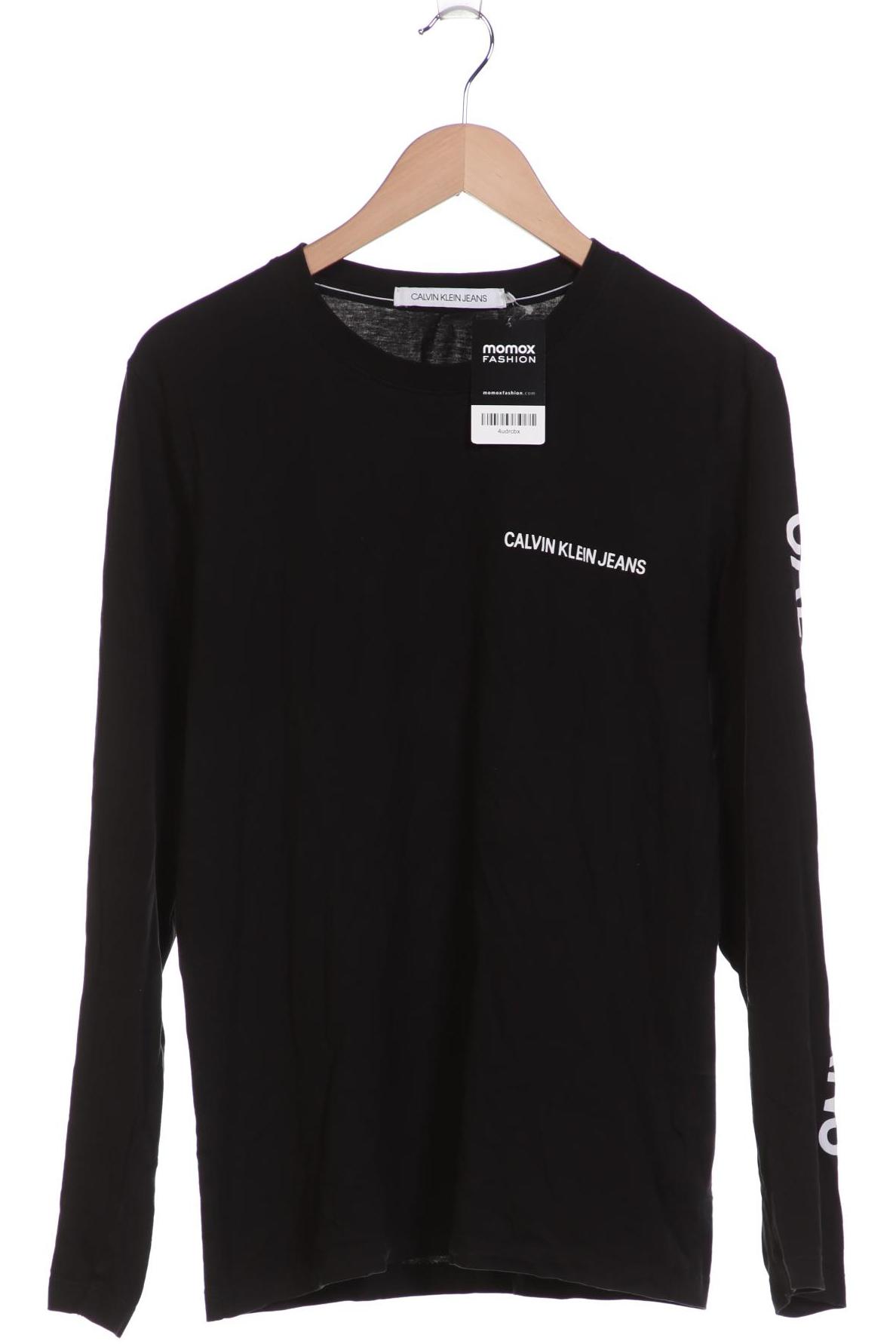 

Calvin Klein Jeans Herren Langarmshirt, schwarz, Gr. 48