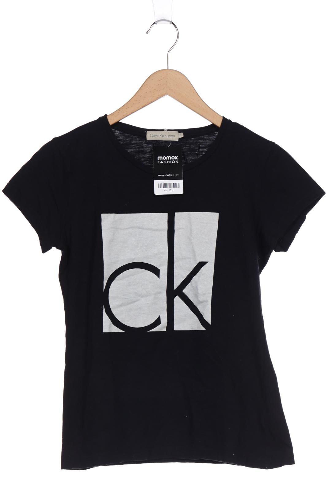 

Calvin Klein Jeans Damen T-Shirt, schwarz, Gr. 38