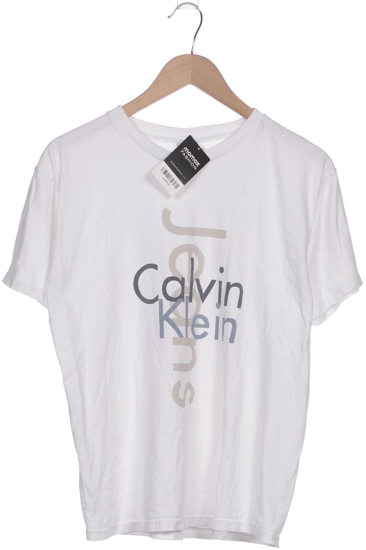 

Calvin Klein Jeans Damen T-Shirt, weiß, Gr. 36