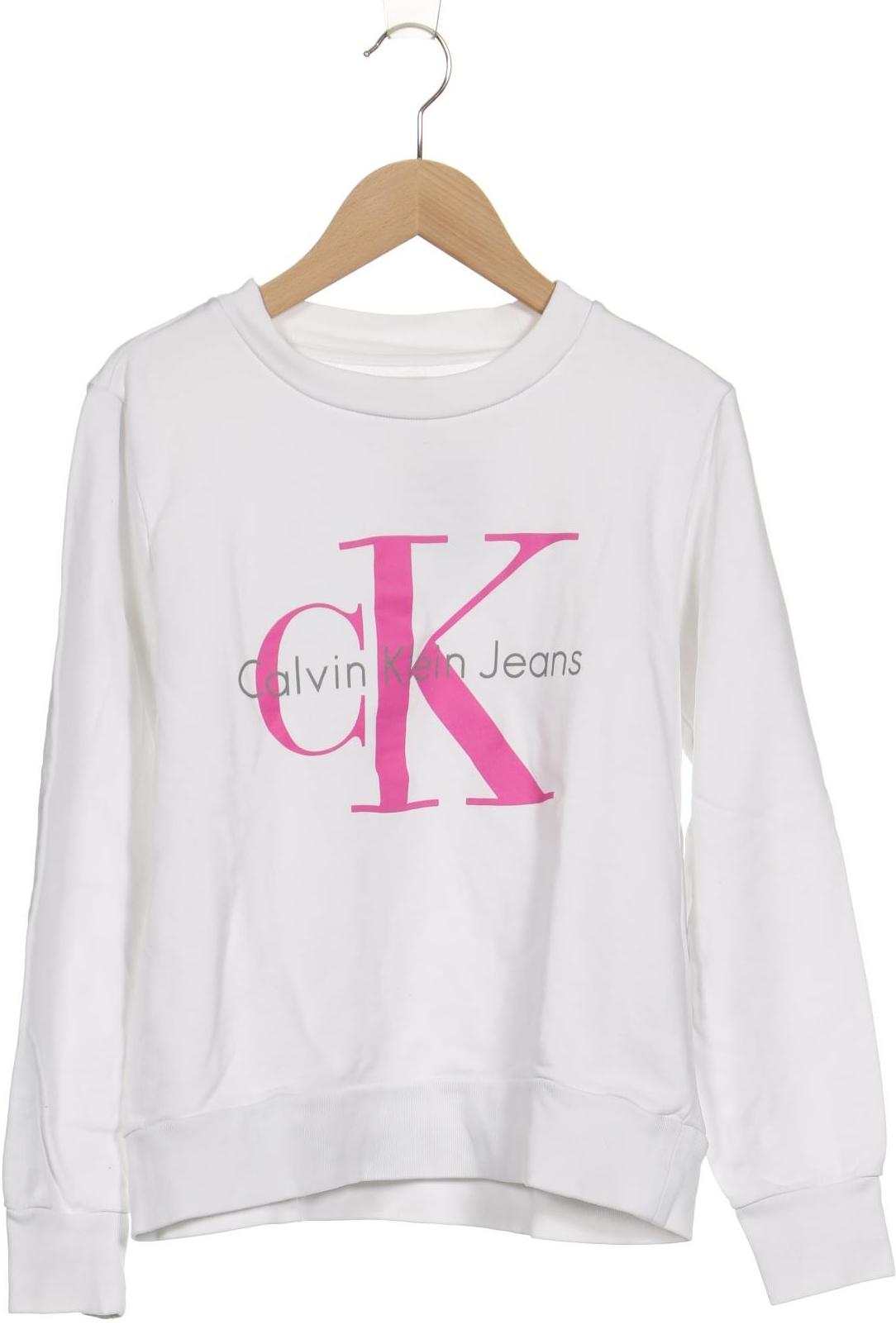 

Calvin Klein Jeans Damen Sweatshirt, weiß, Gr. 38