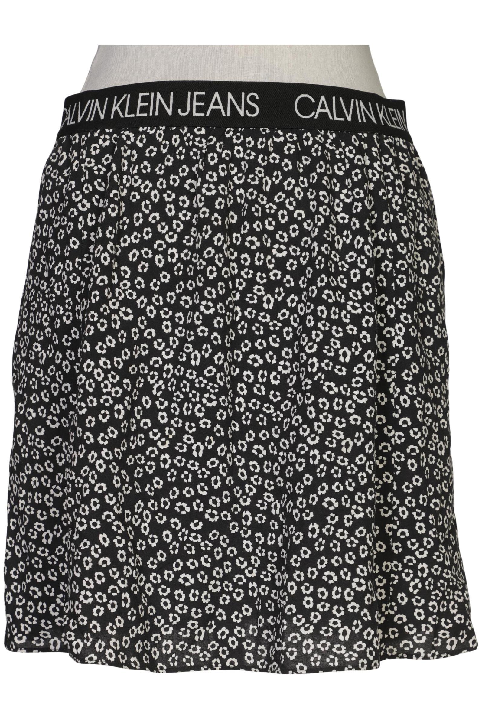 

Calvin Klein Jeans Damen Rock, schwarz, Gr. 38