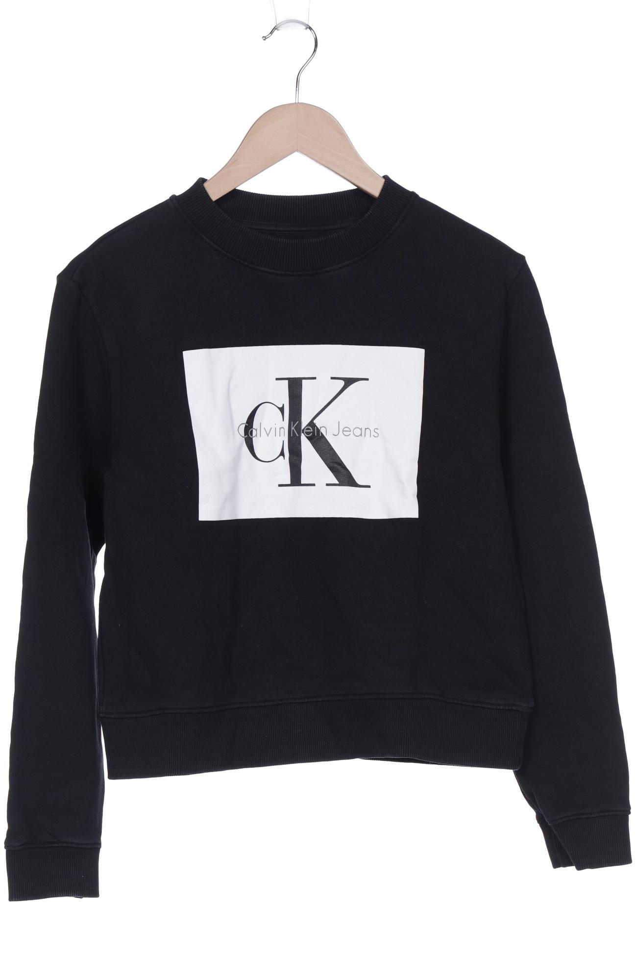 

Calvin Klein Jeans Damen Sweatshirt, schwarz, Gr. 38
