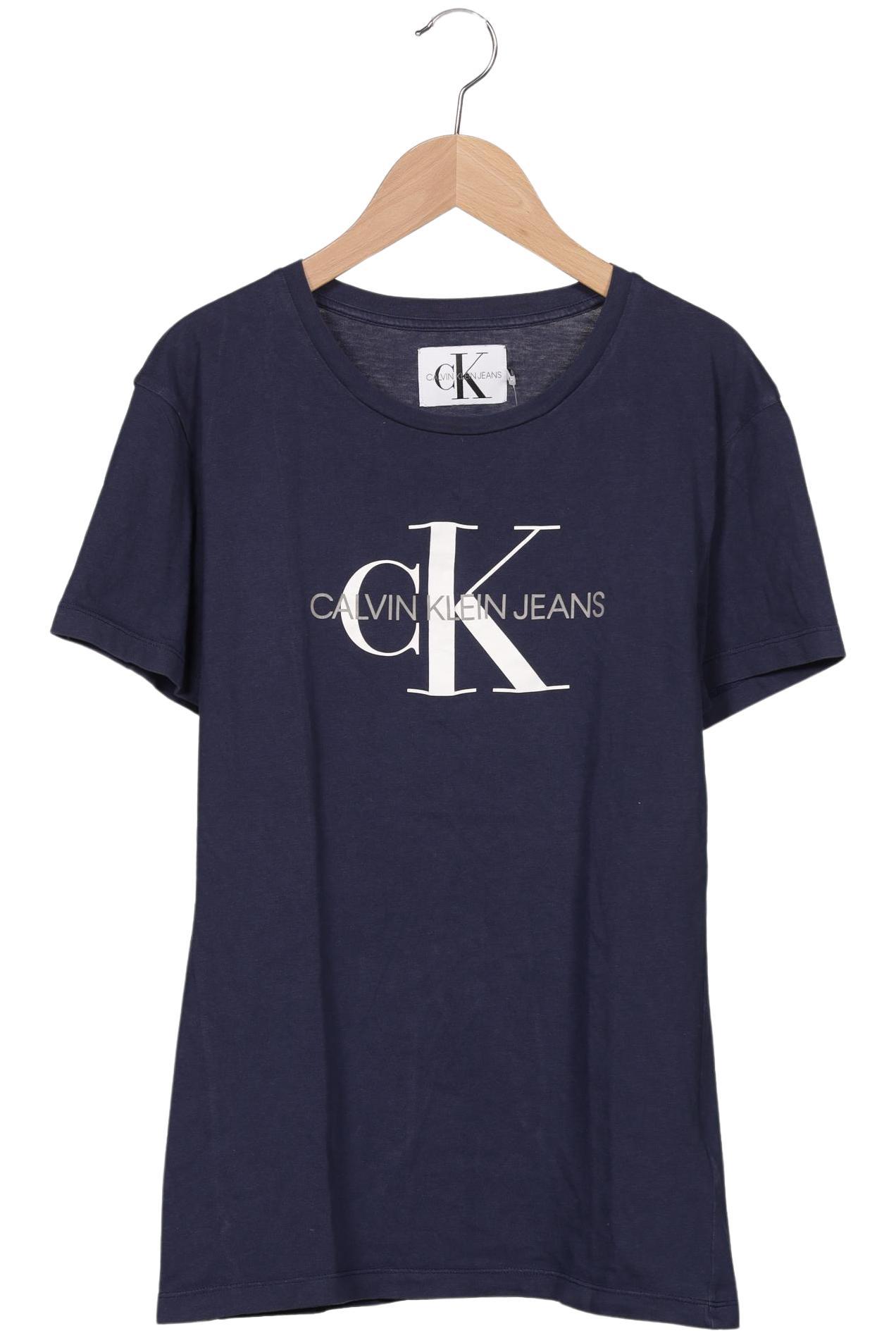 

Calvin Klein Jeans Damen T-Shirt, marineblau, Gr. 38
