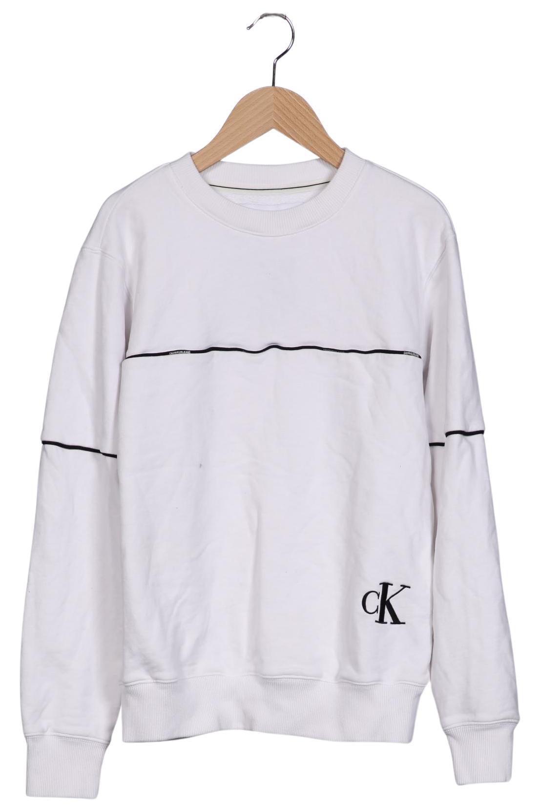 

Calvin Klein Jeans Damen Sweatshirt, weiß, Gr. 36