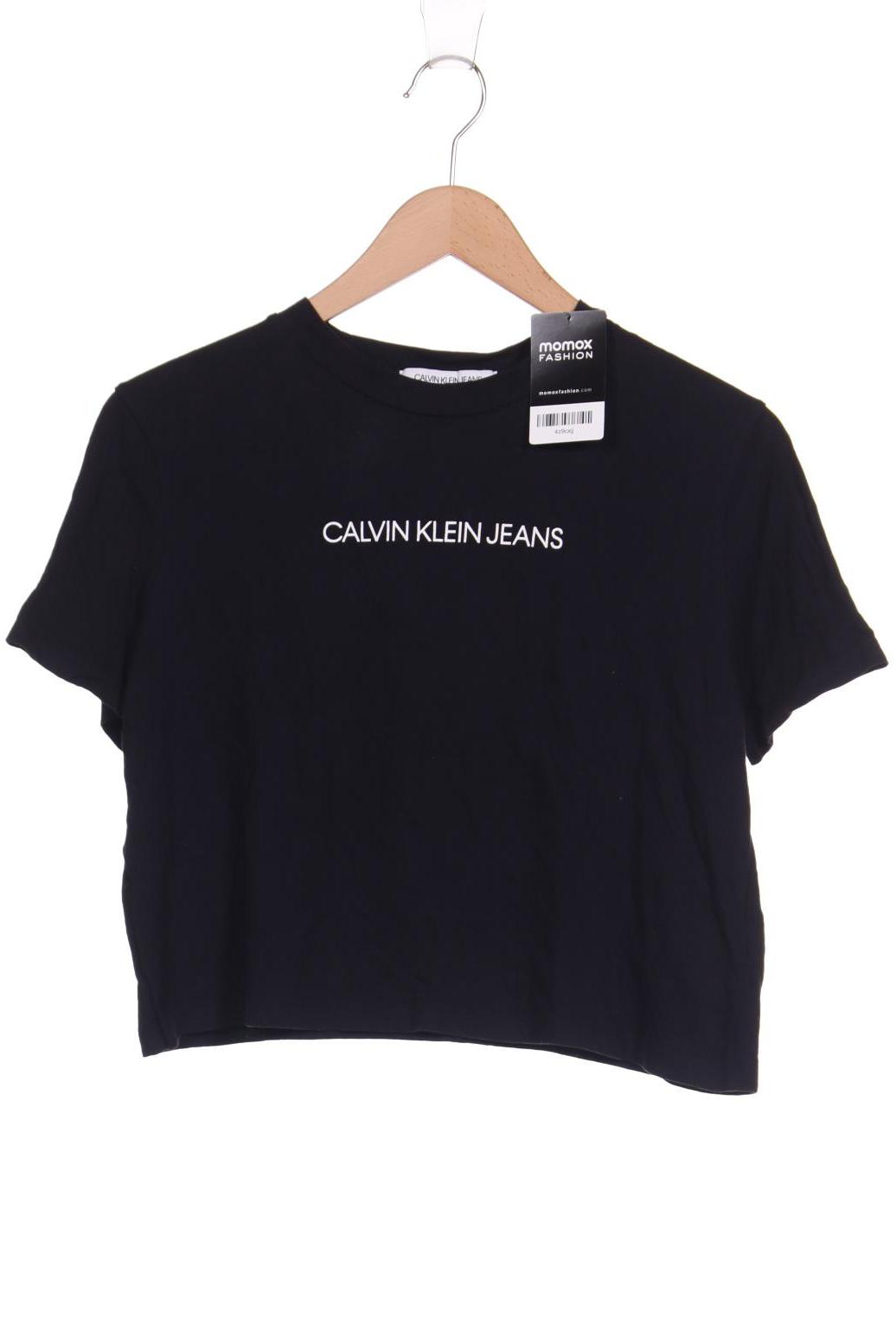 

Calvin Klein Jeans Damen T-Shirt, schwarz