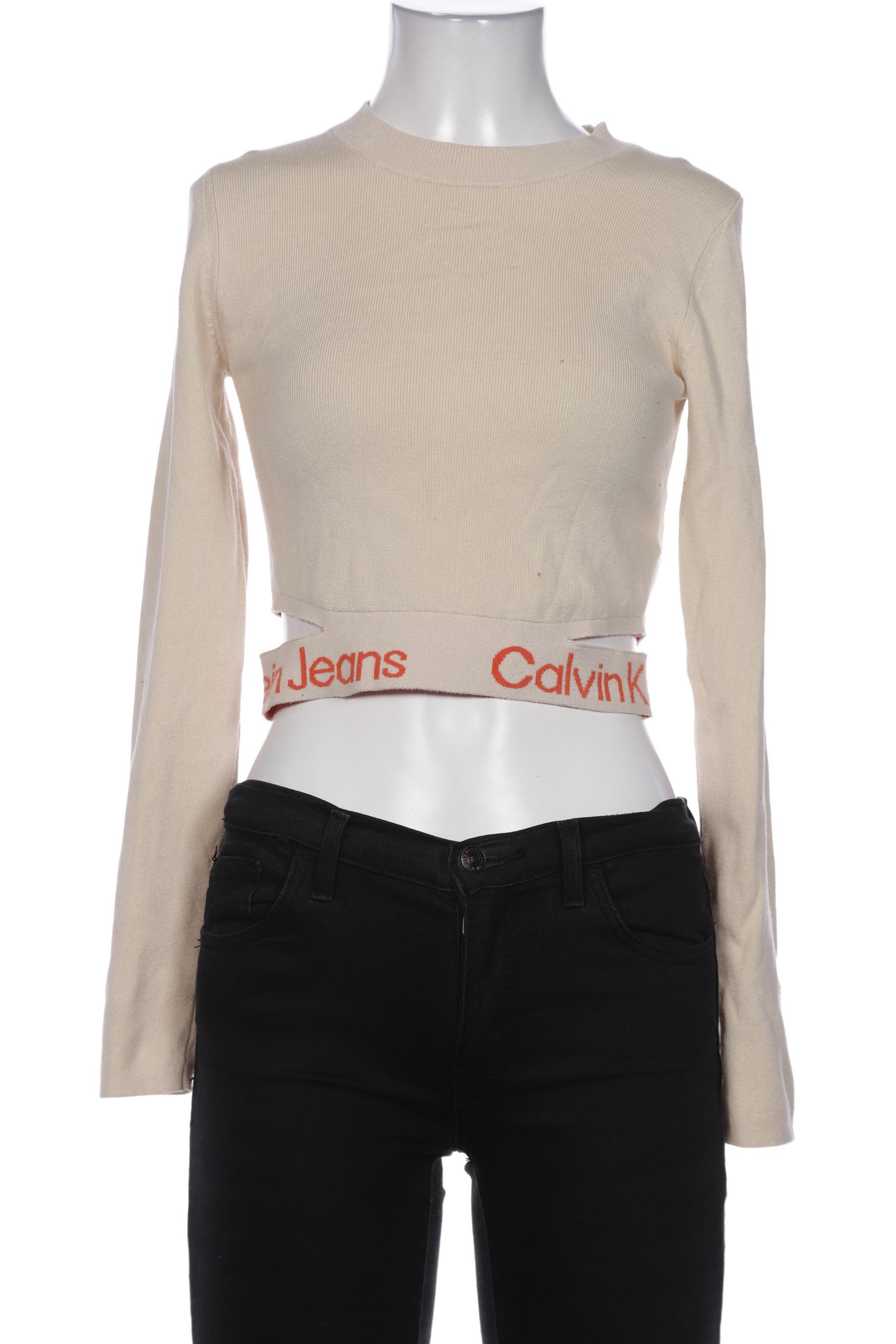 

Calvin Klein Jeans Damen Pullover, beige, Gr. 36