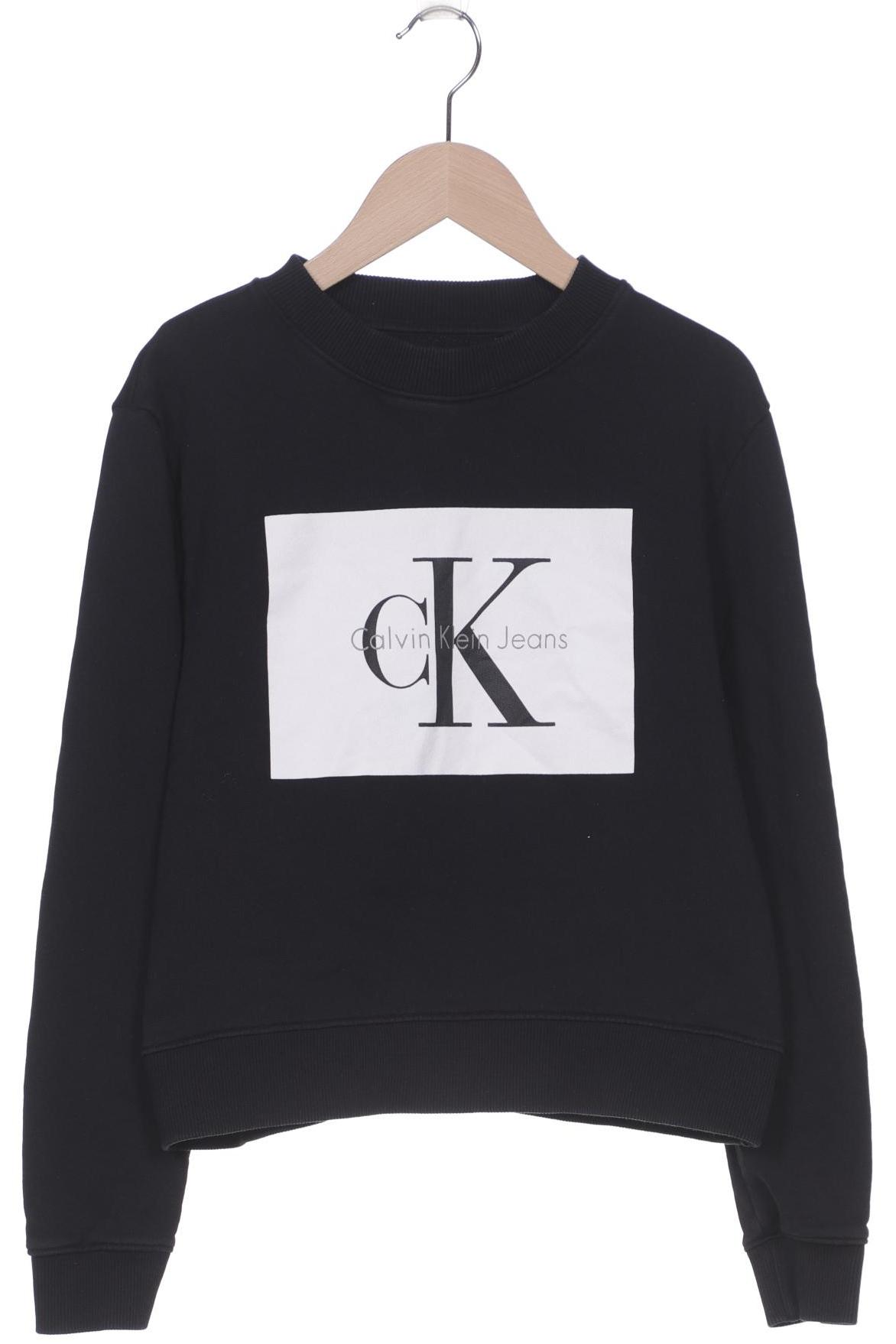 

Calvin Klein Jeans Damen Sweatshirt, schwarz, Gr. 36