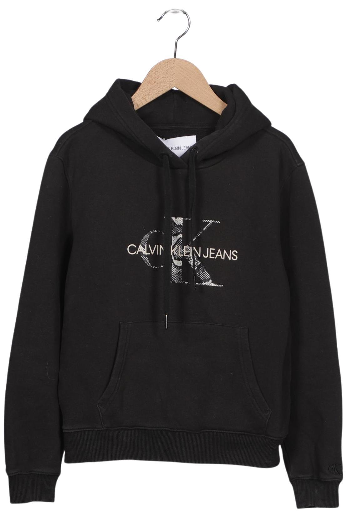 

Calvin Klein Jeans Damen Kapuzenpullover, schwarz, Gr. 34