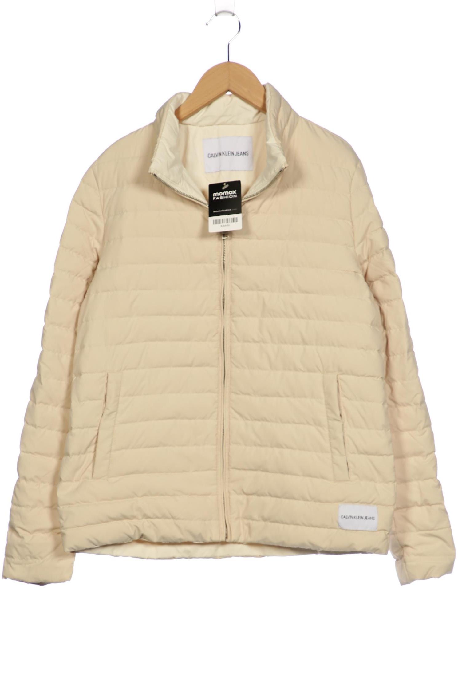 

Calvin Klein Jeans Damen Jacke, cremeweiß, Gr. 38