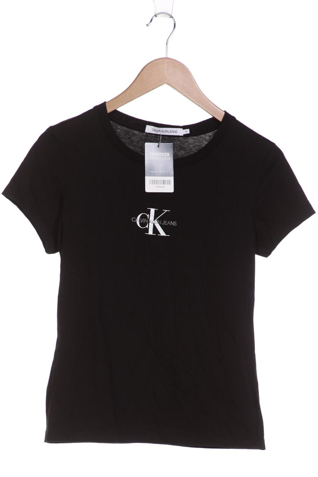 

Calvin Klein Jeans Damen T-Shirt, schwarz, Gr. 38