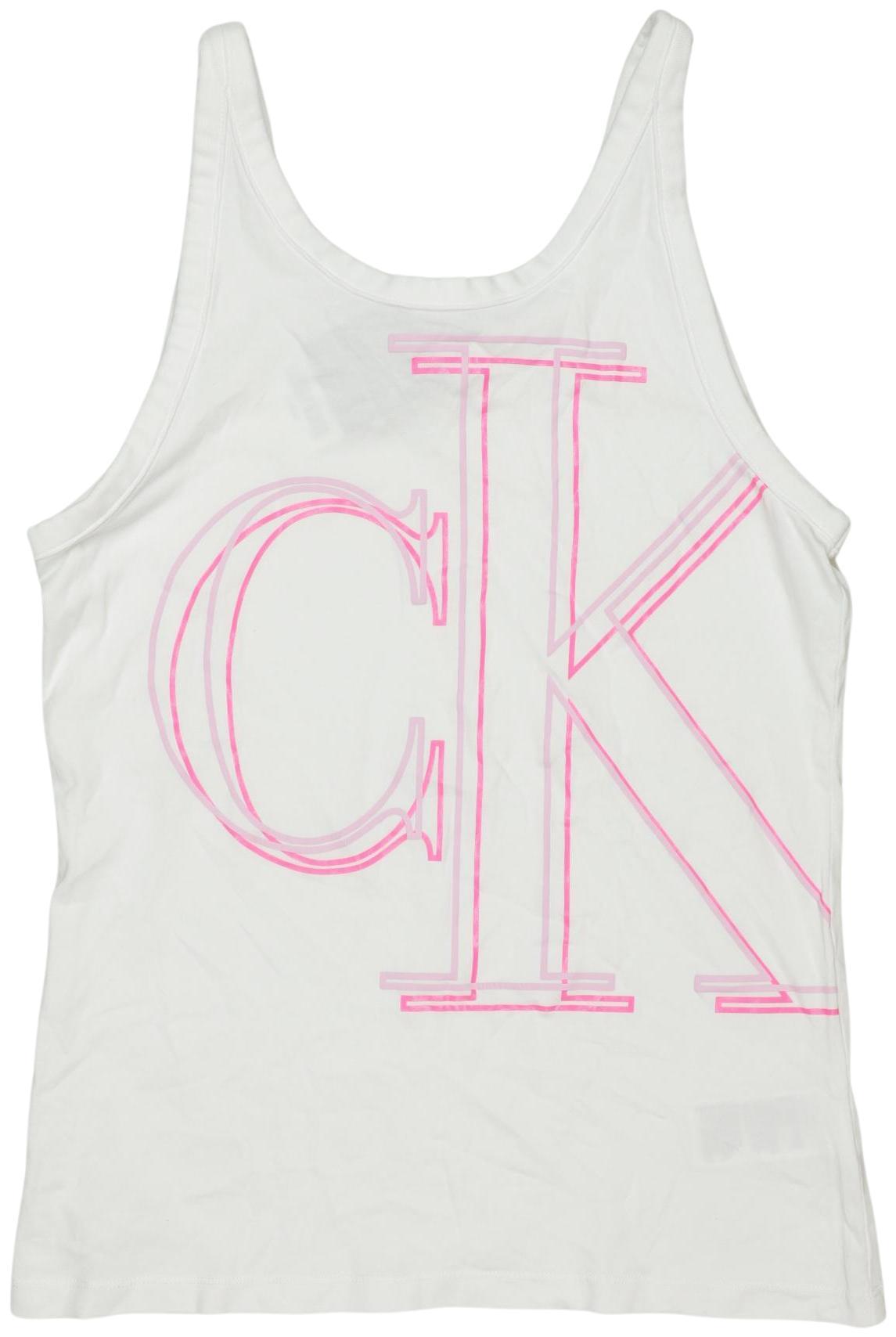 

Calvin Klein Jeans Damen Top, weiß, Gr. 44