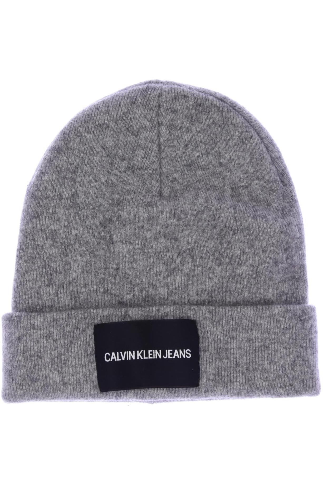 

Calvin Klein Jeans Damen Hut/Mütze, grau, Gr. uni