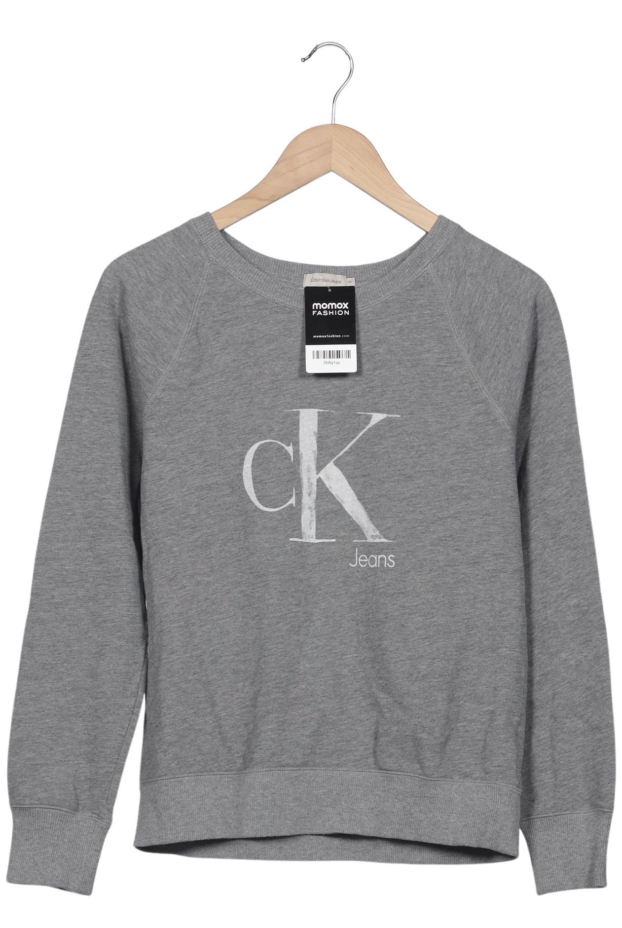 

Calvin Klein Jeans Damen Sweatshirt, grau, Gr. 38