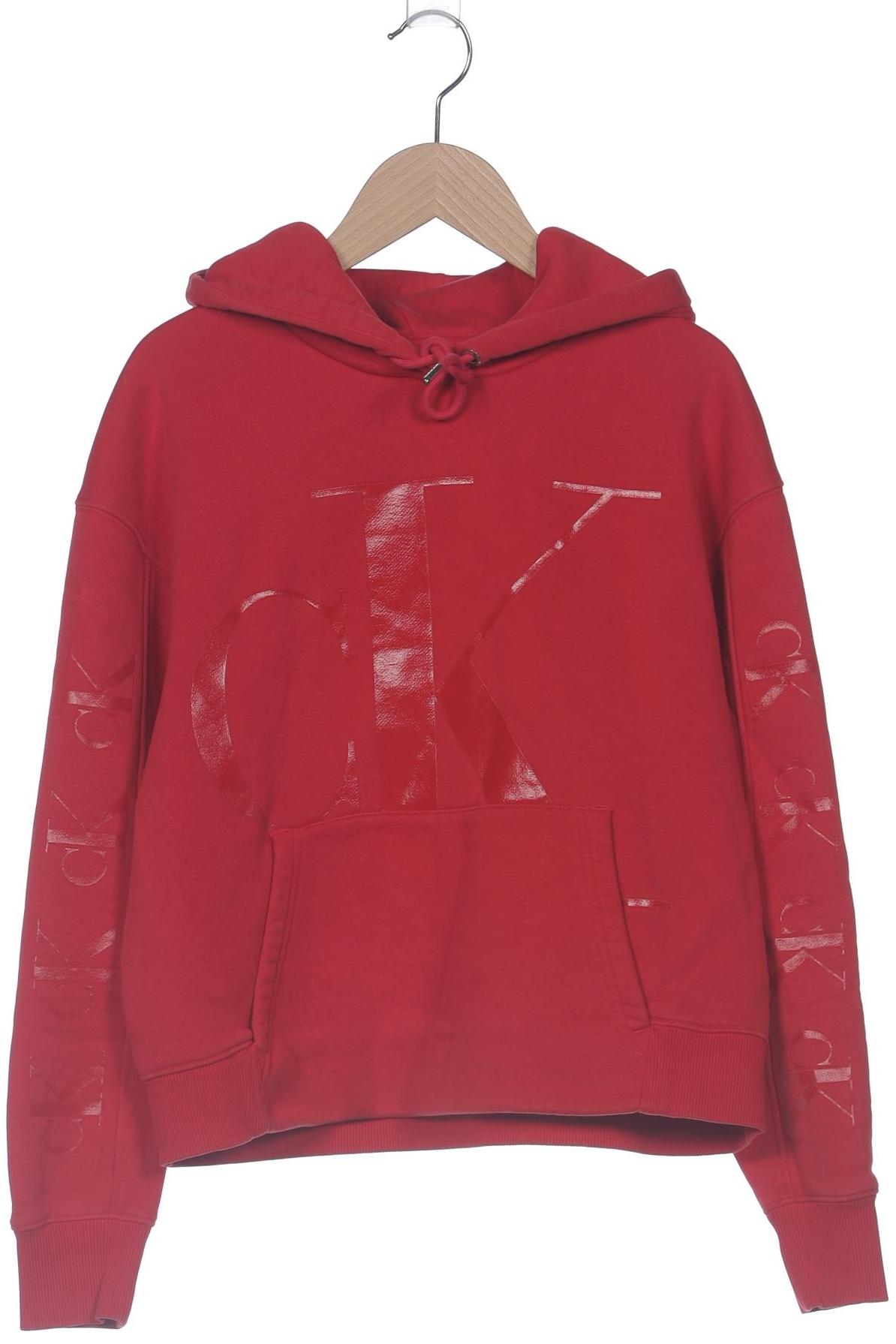 

Calvin Klein Jeans Damen Kapuzenpullover, rot, Gr. 36
