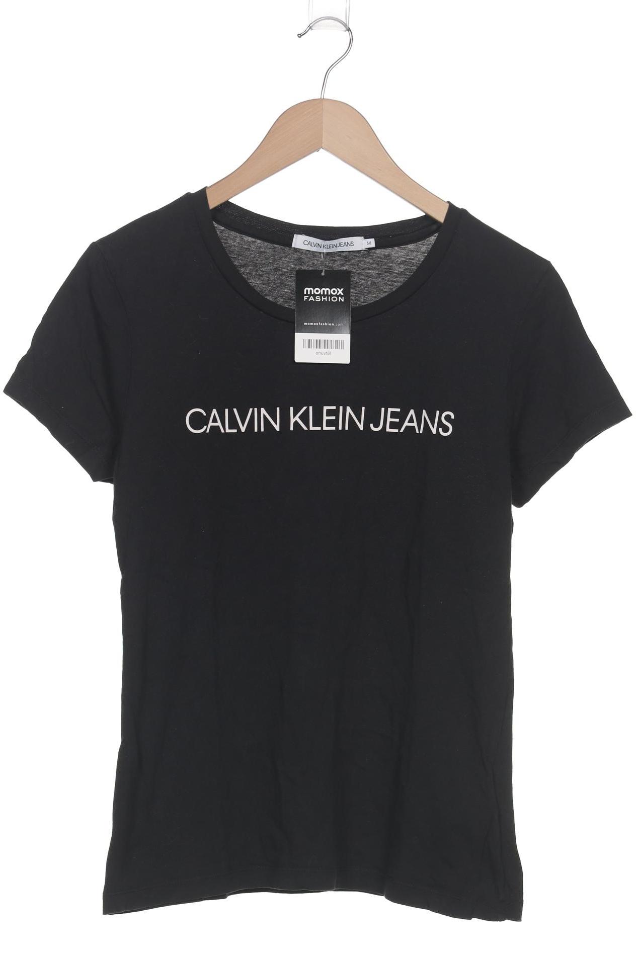 

Calvin Klein Jeans Damen T-Shirt, schwarz, Gr. 38