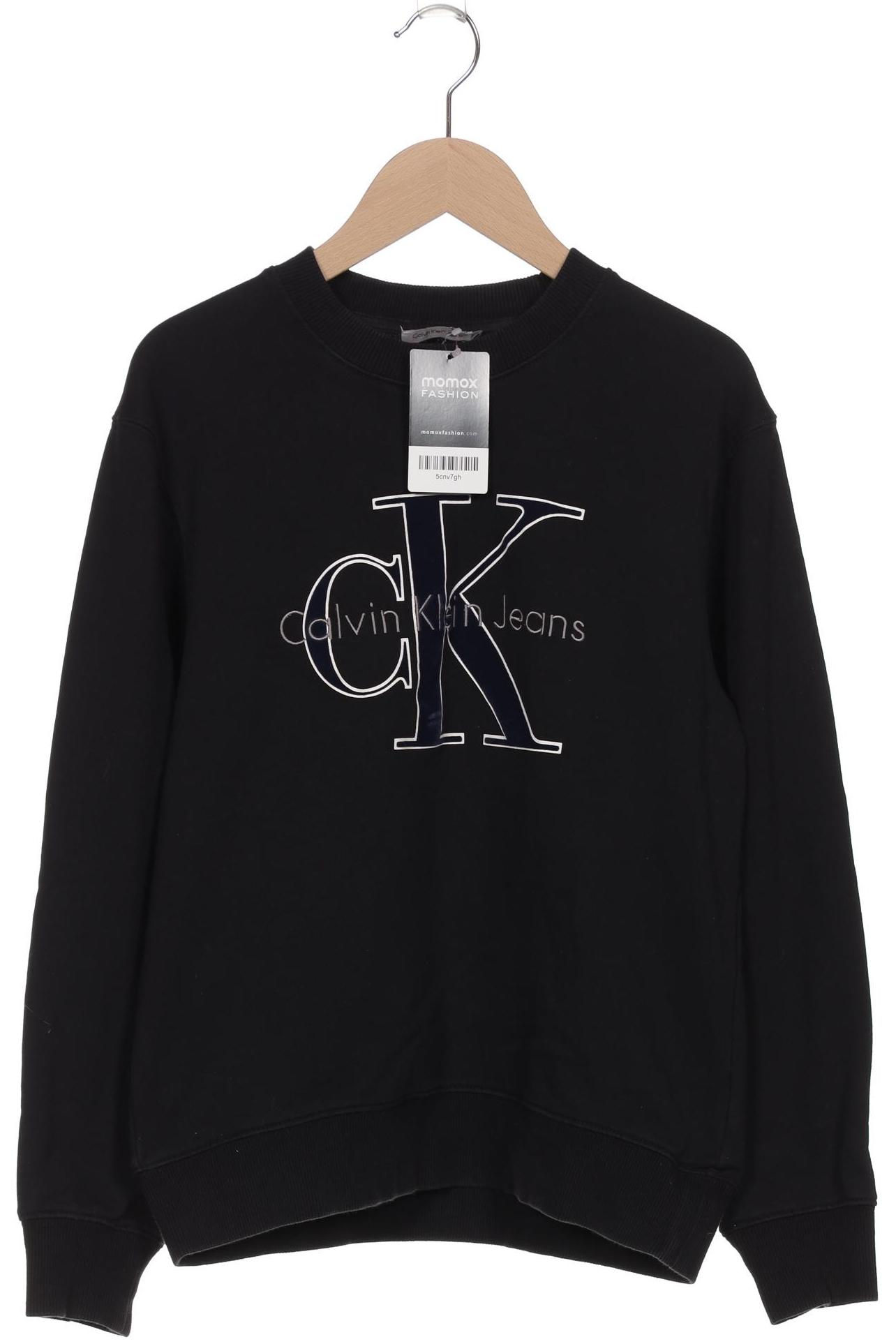 

Calvin Klein Jeans Damen Sweatshirt, schwarz, Gr. 34