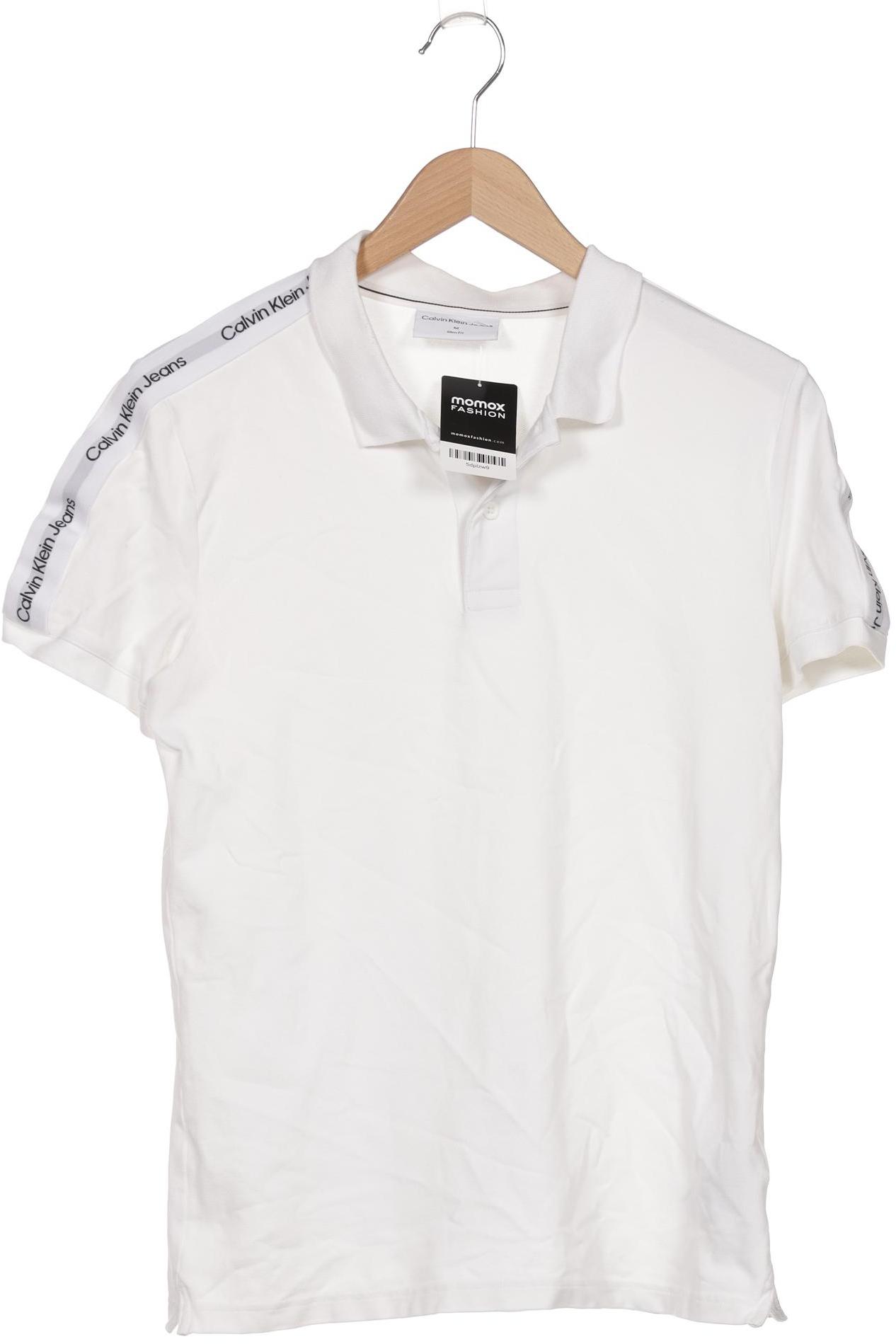 

Calvin Klein Jeans Herren Poloshirt, weiß, Gr. 48