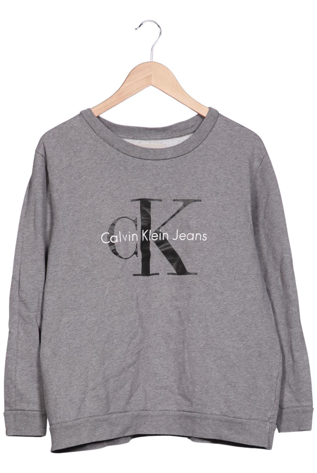 

Calvin Klein Jeans Damen Sweatshirt, grau, Gr. 42