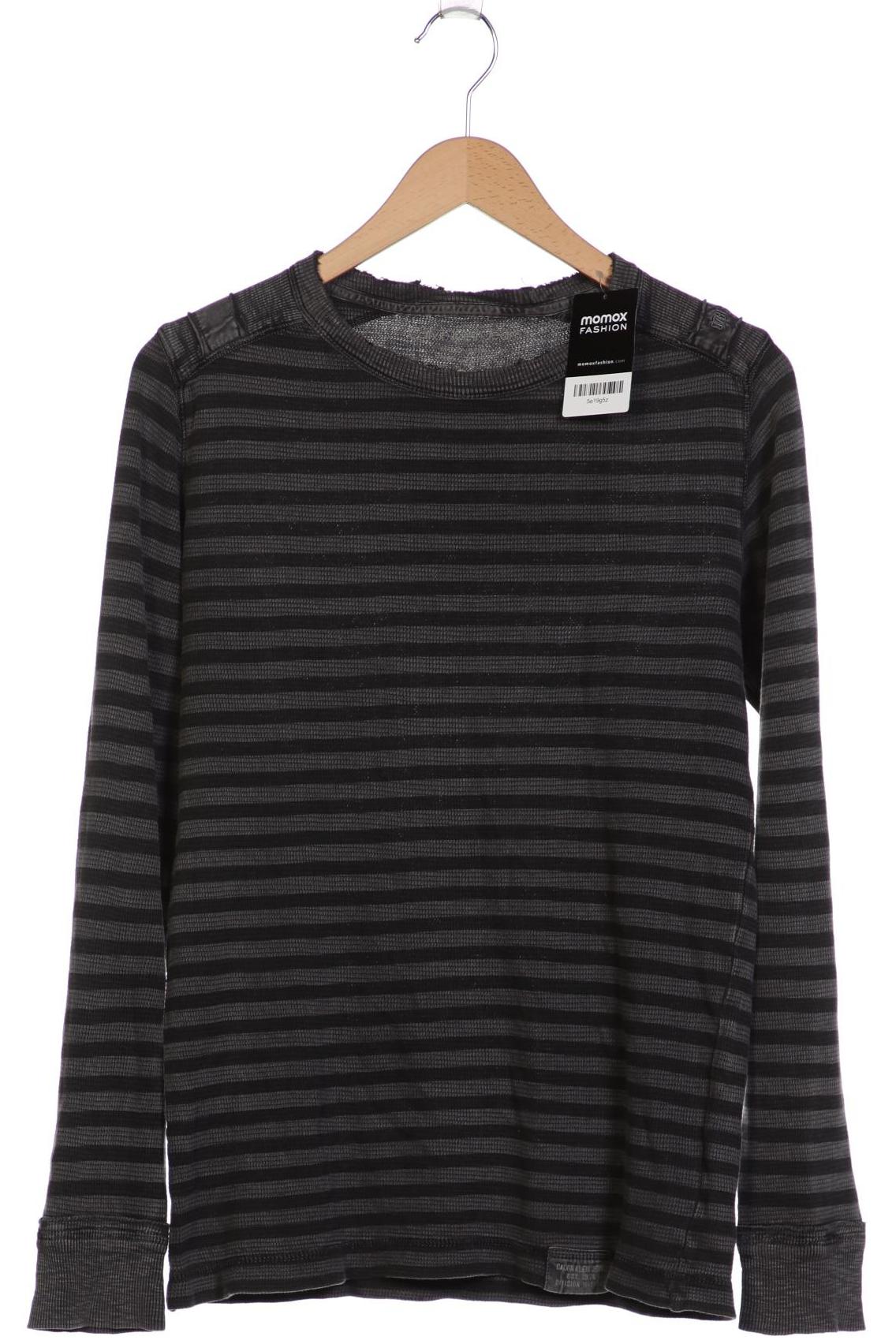 

Calvin Klein Jeans Herren Langarmshirt, grau, Gr. 46
