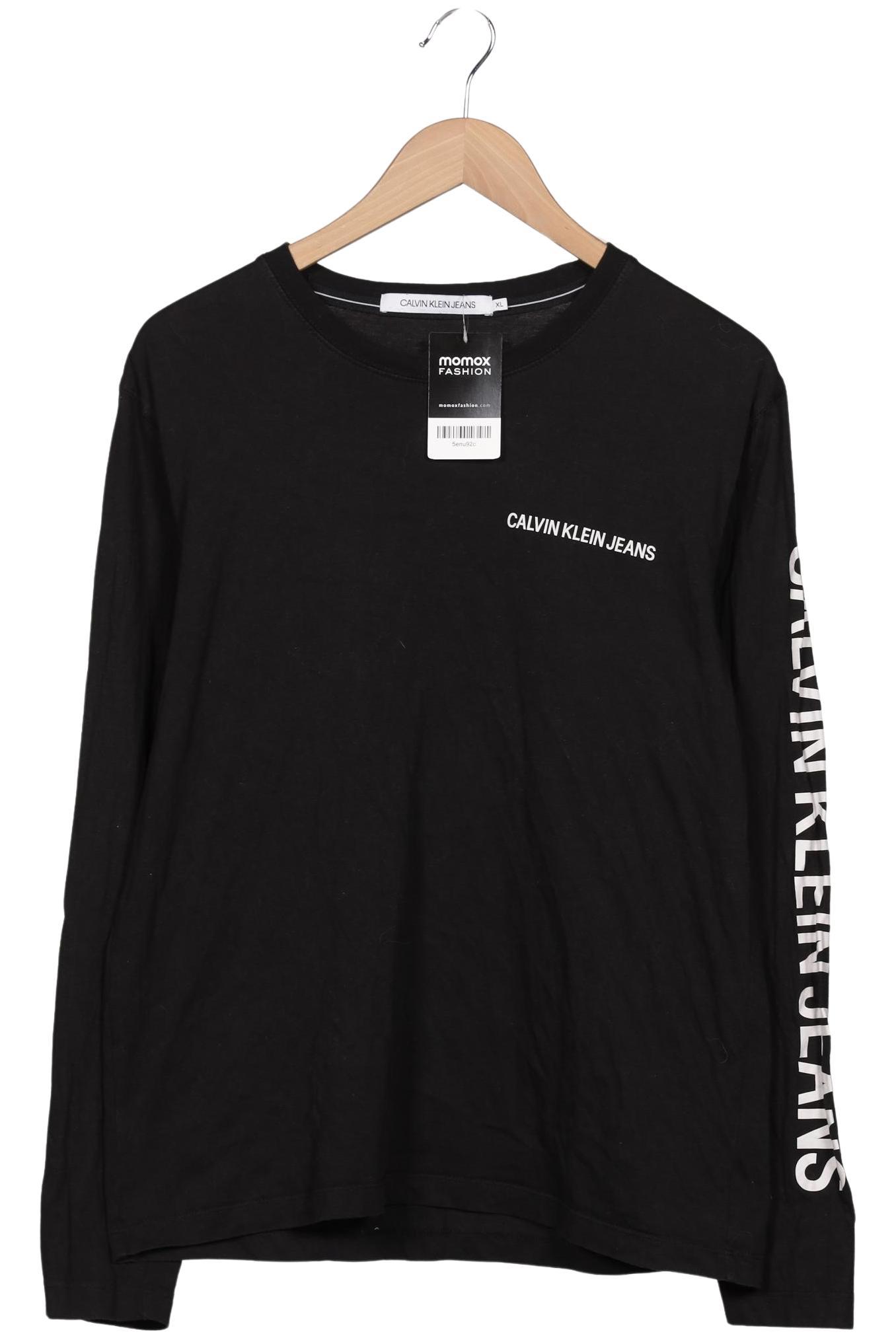 

Calvin Klein Jeans Herren Langarmshirt, schwarz, Gr. 54