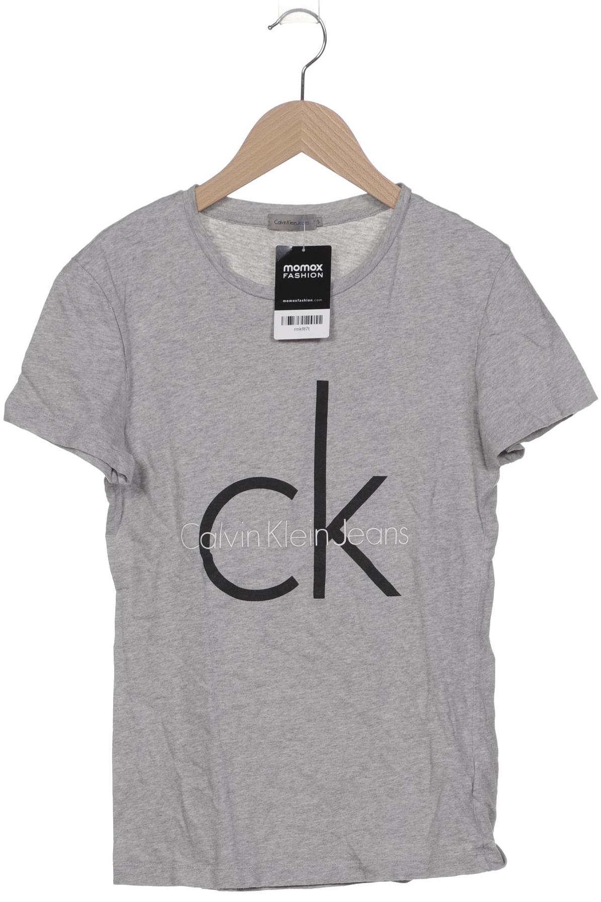 

Calvin Klein Jeans Damen T-Shirt, grau, Gr. 36