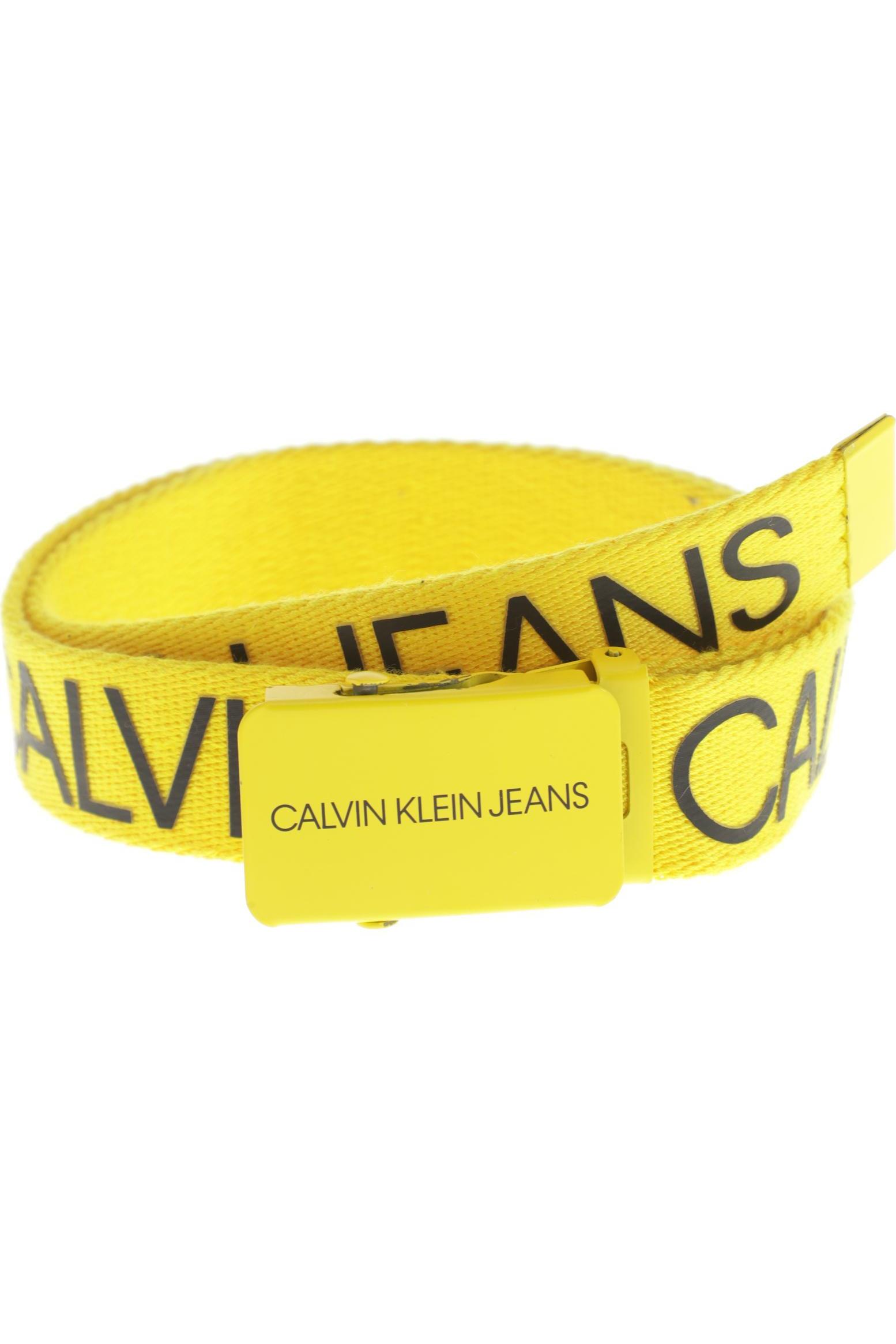 

Calvin Klein Jeans Damen Gürtel, gelb, Gr. 80