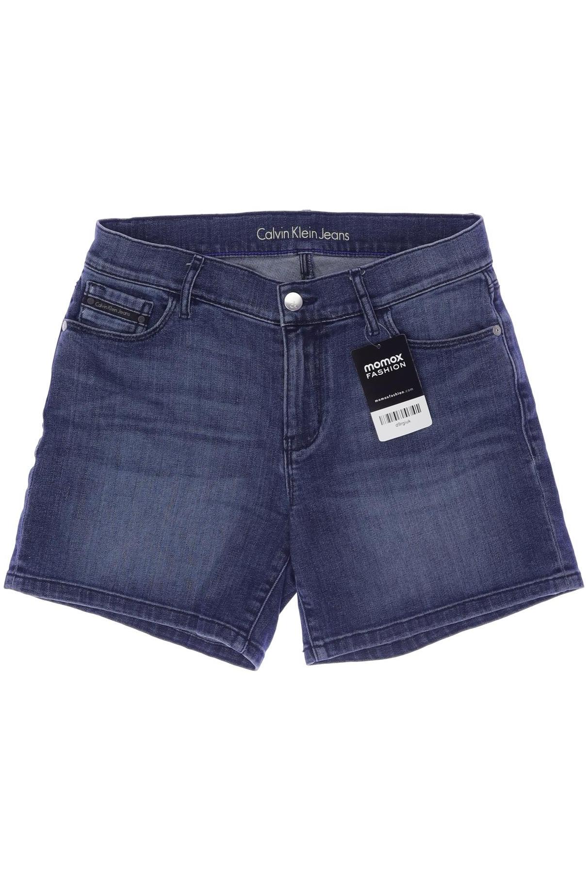 

Calvin Klein Jeans Damen Shorts, blau, Gr. 26