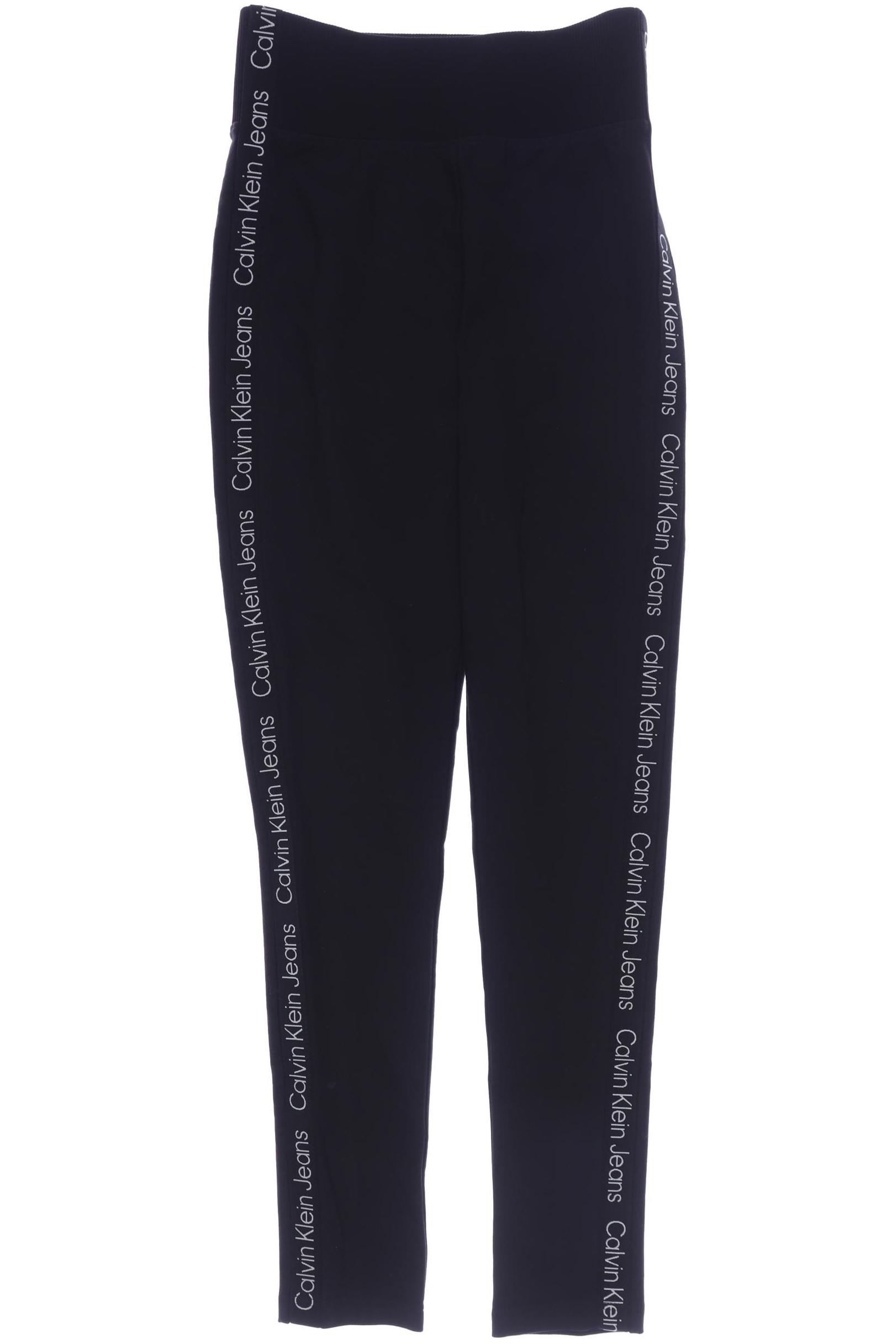 

Calvin Klein Jeans Damen Stoffhose, schwarz