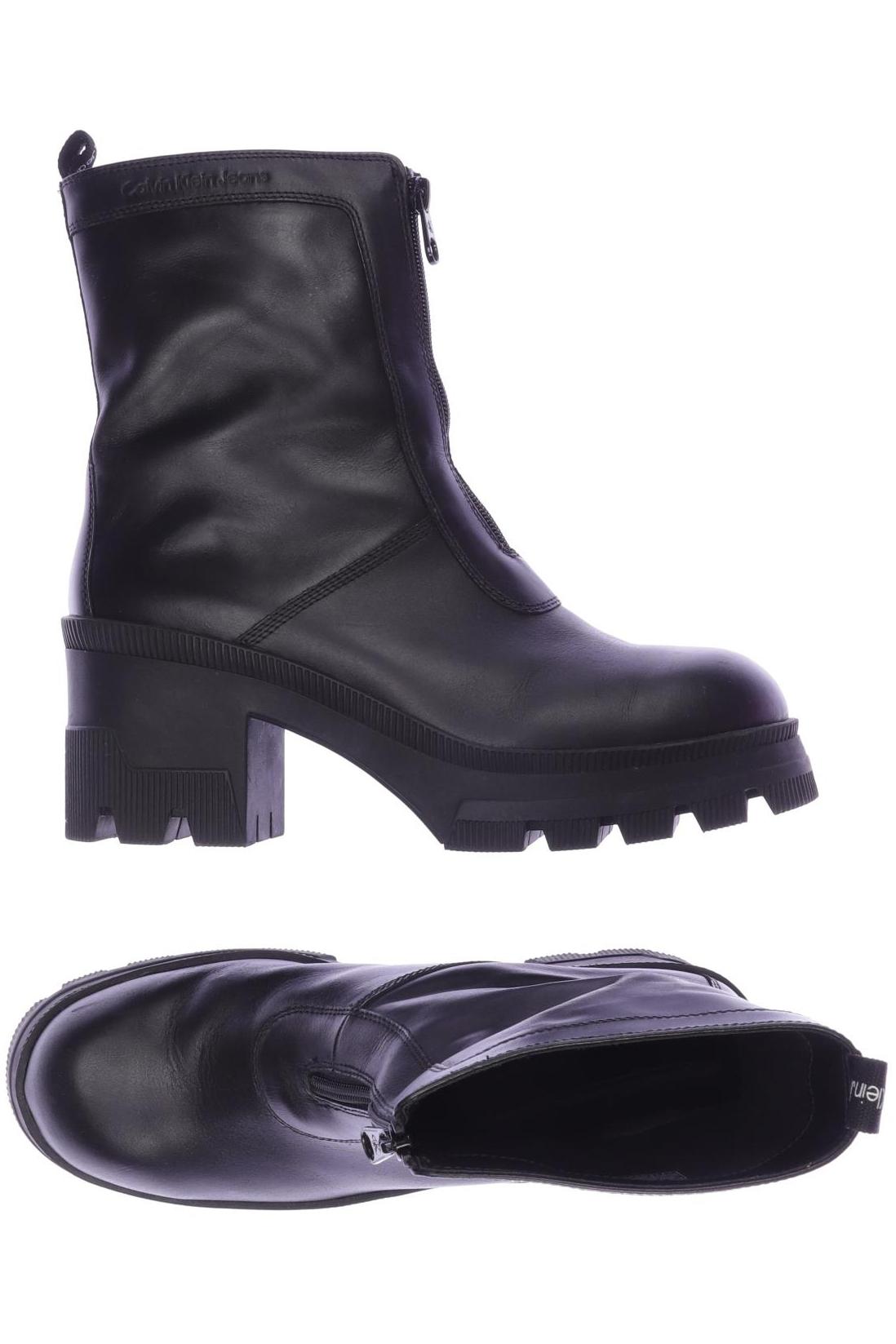 

Calvin Klein Jeans Damen Stiefelette, schwarz, Gr. 41