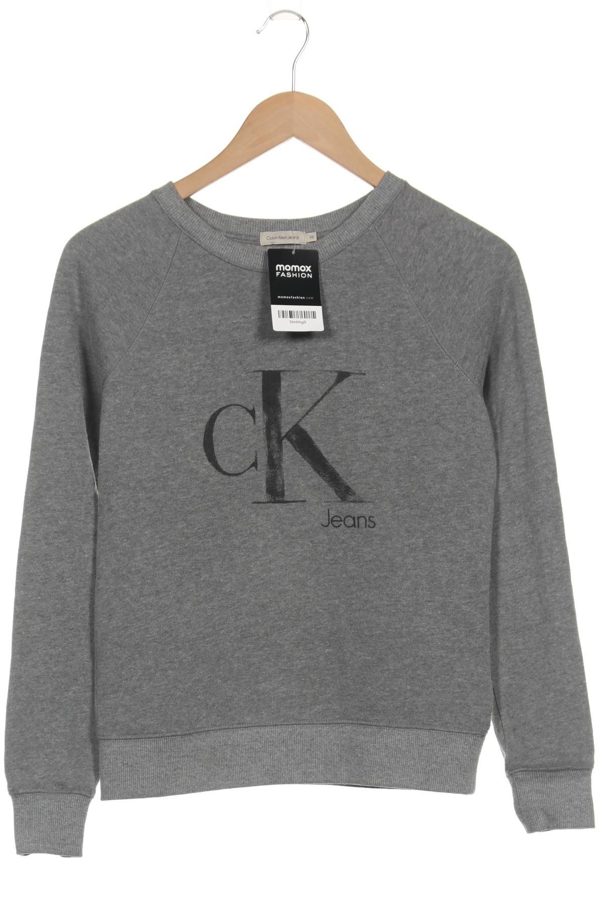 

Calvin Klein Jeans Damen Sweatshirt, grau, Gr. 34