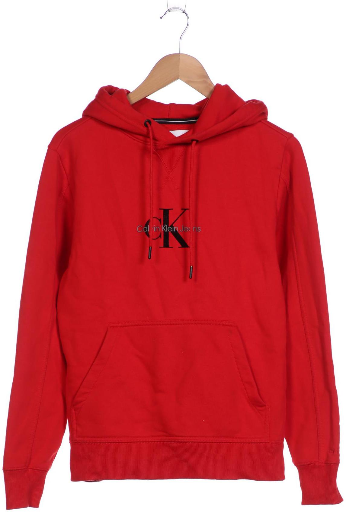 

Calvin Klein Jeans Herren Kapuzenpullover, rot