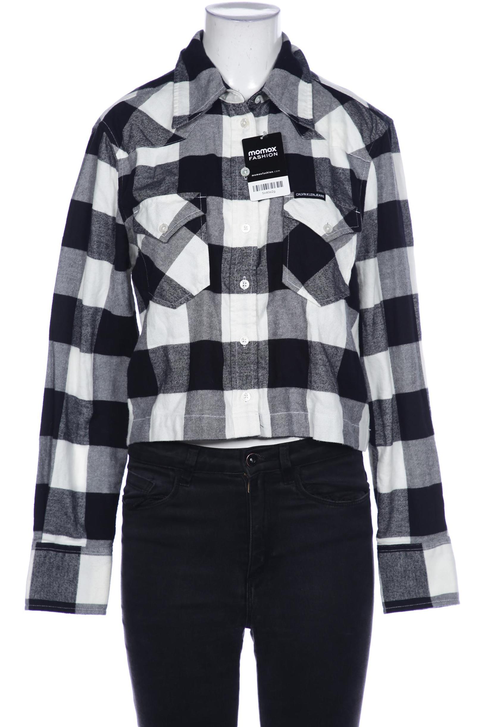 

Calvin Klein Jeans Damen Bluse, schwarz