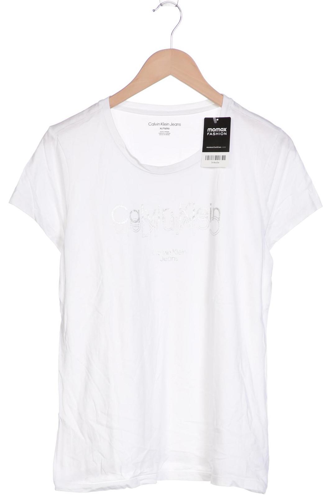 

Calvin Klein Jeans Damen T-Shirt, weiß