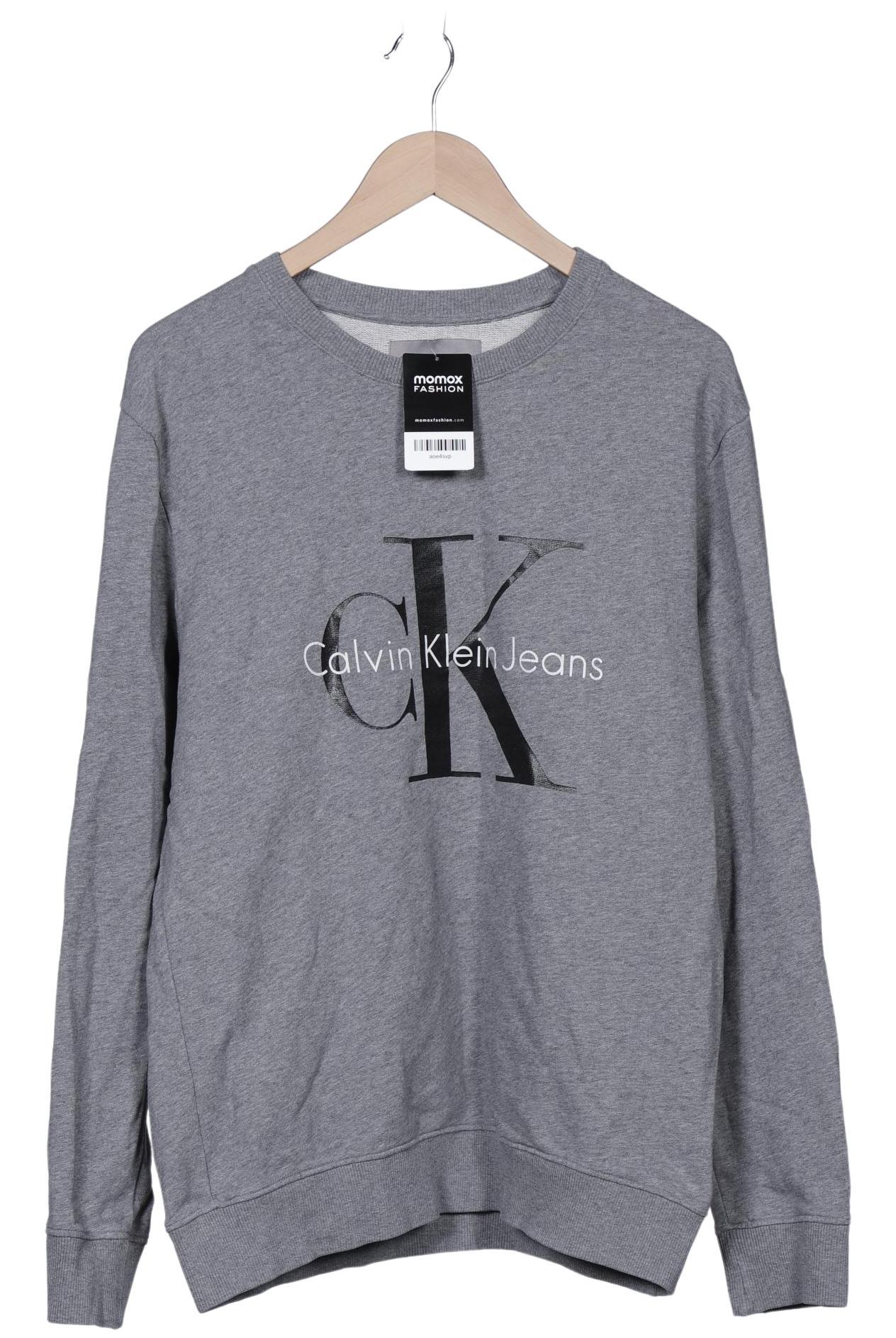 

Calvin Klein Jeans Herren Sweatshirt, grau, Gr. 52