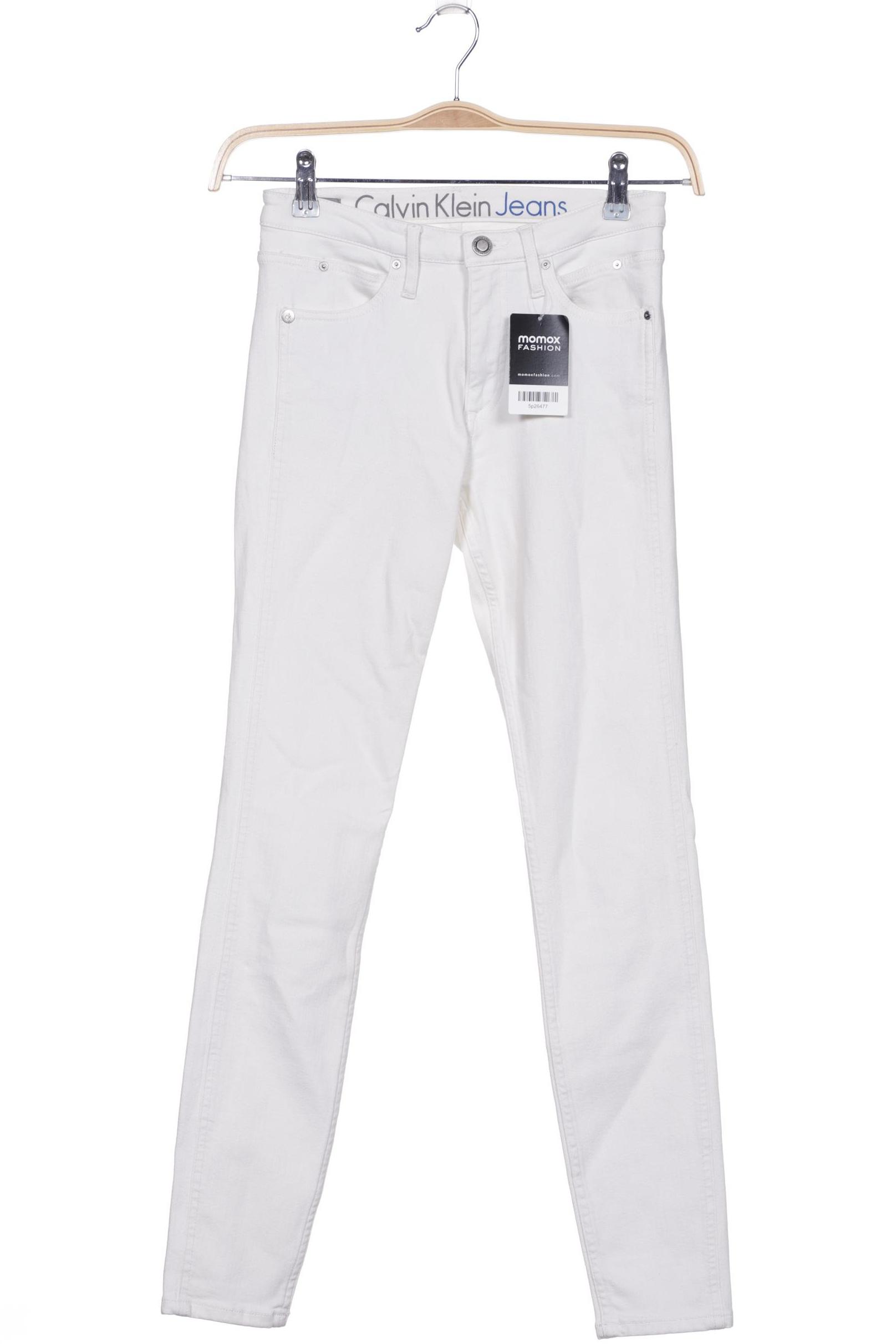 

Calvin Klein Jeans Damen Jeans, cremeweiß