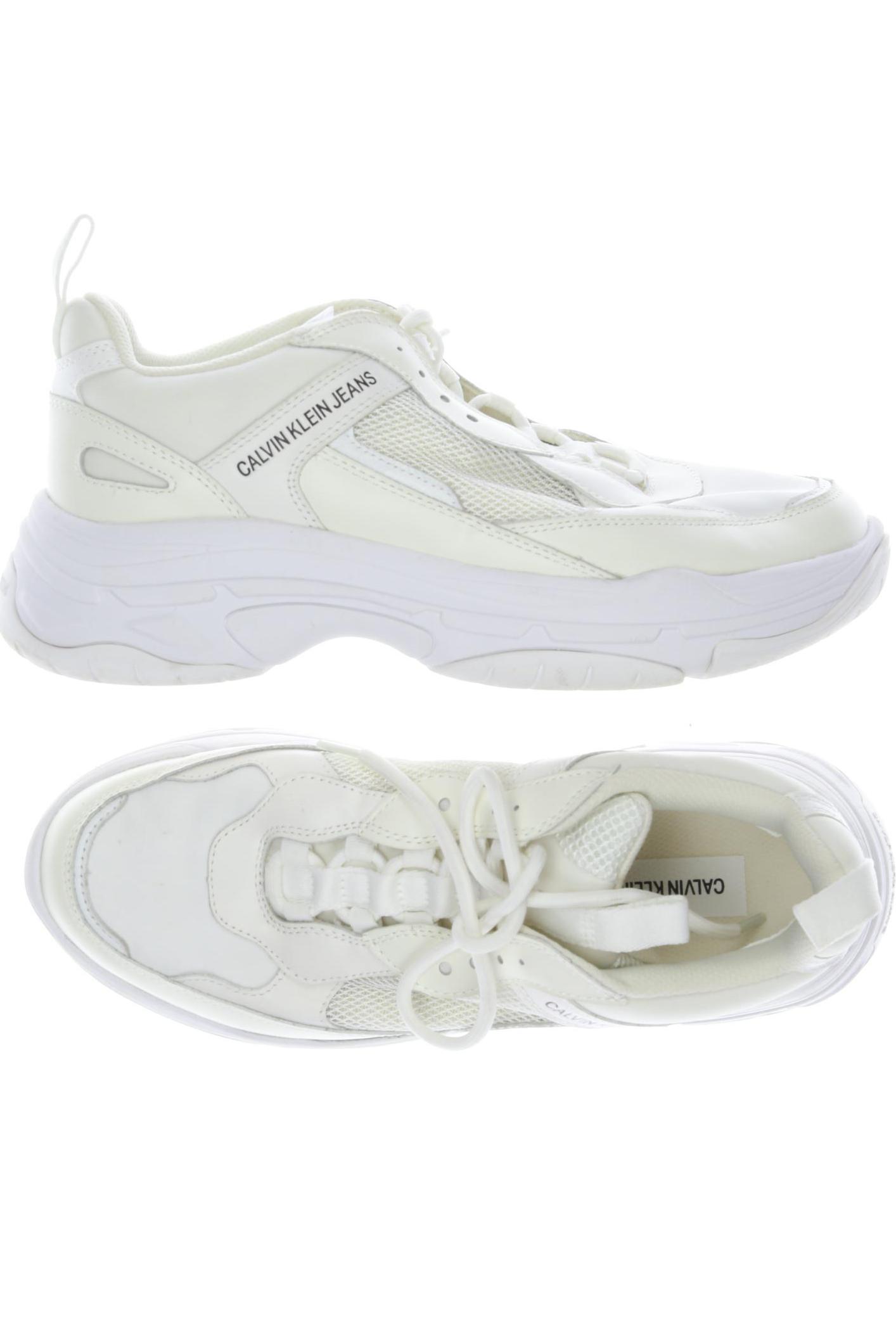 

Calvin Klein Jeans Damen Sneakers, cremeweiß, Gr. 42