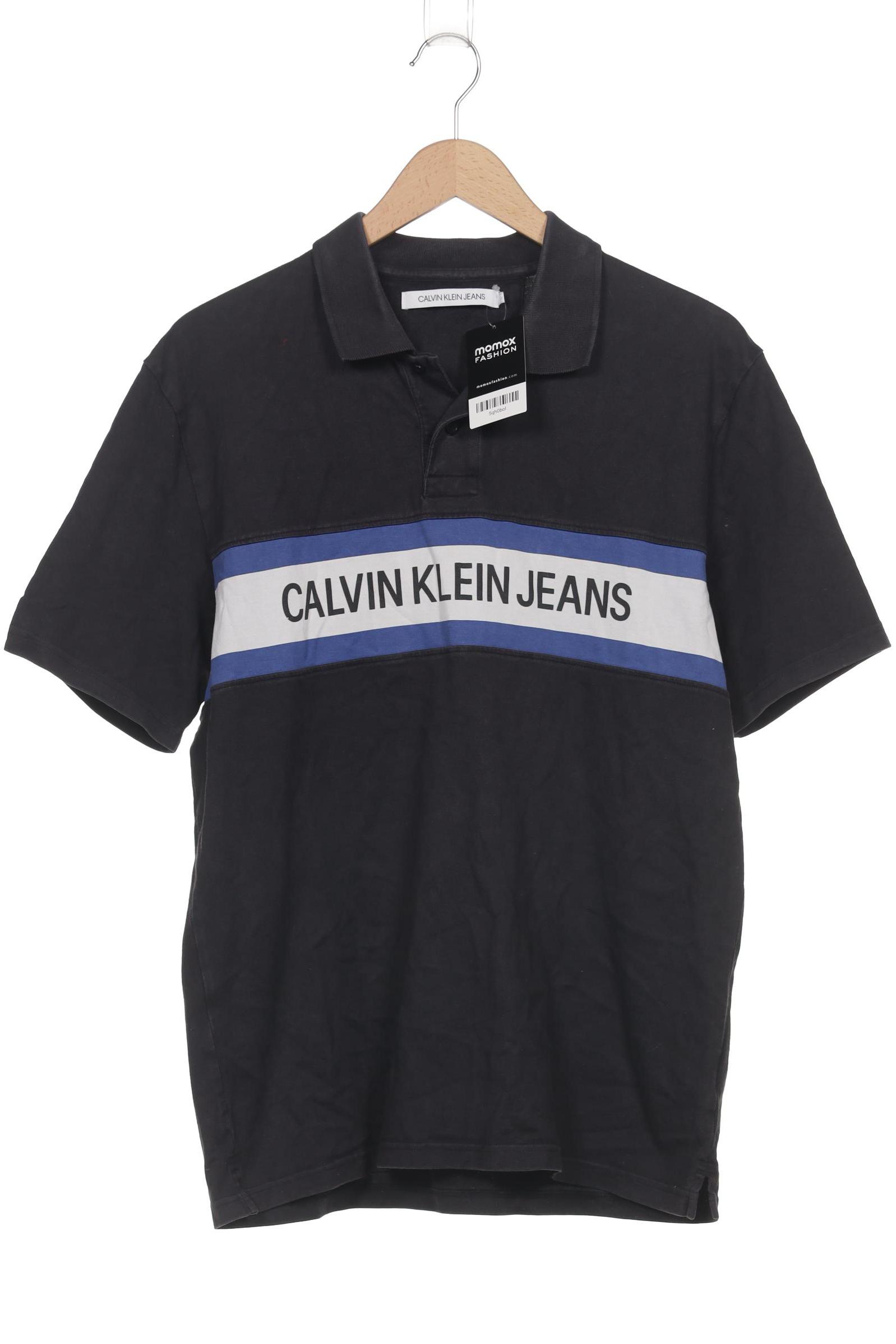 

Calvin Klein Jeans Herren Poloshirt, schwarz, Gr. 52