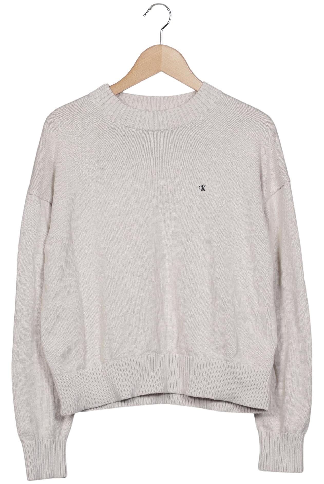 

Calvin Klein Jeans Damen Pullover, cremeweiß, Gr. 44