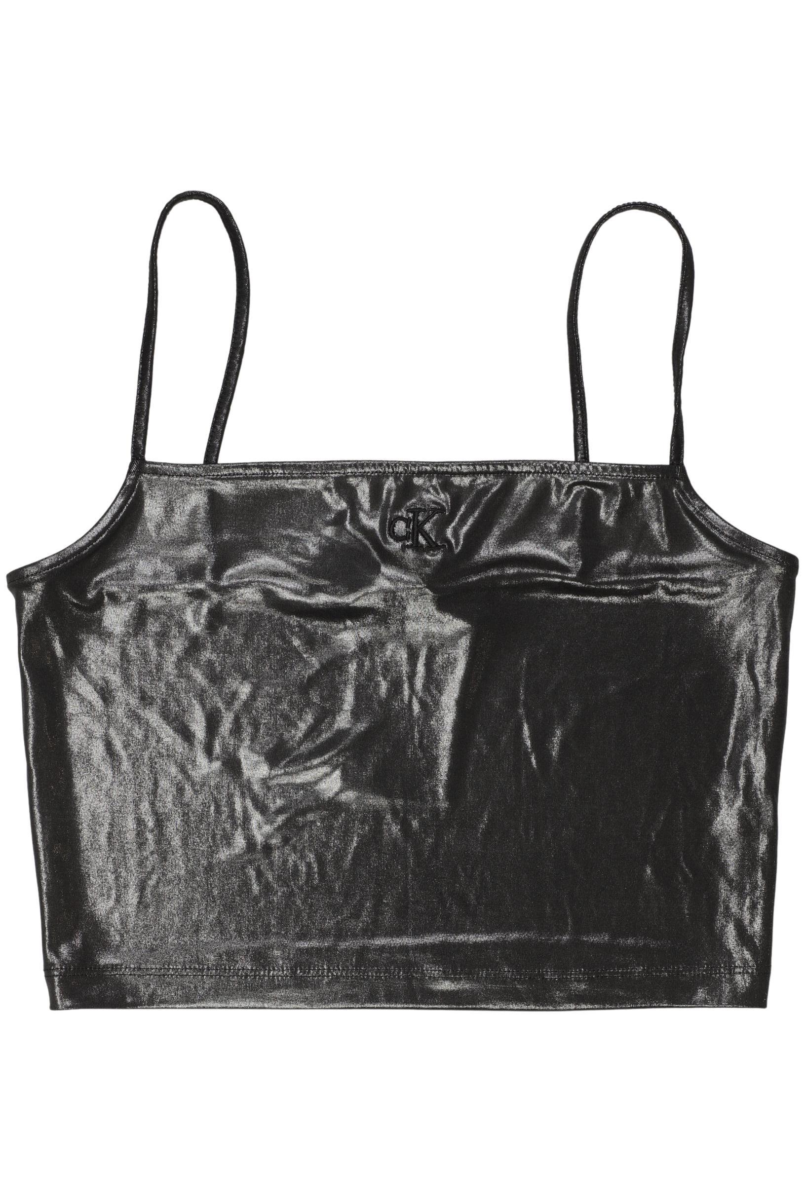 

Calvin Klein Jeans Damen Top, silber, Gr. 36