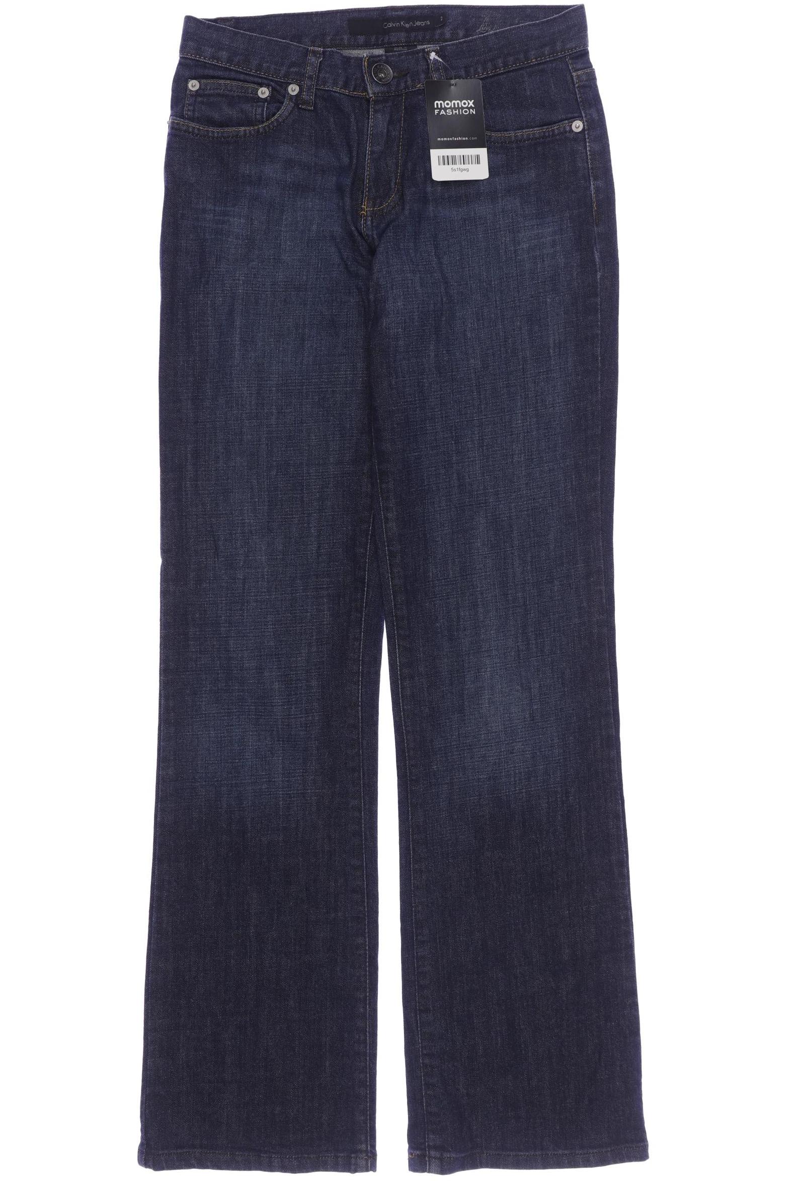 

Calvin Klein Jeans Damen Jeans, marineblau, Gr. 2