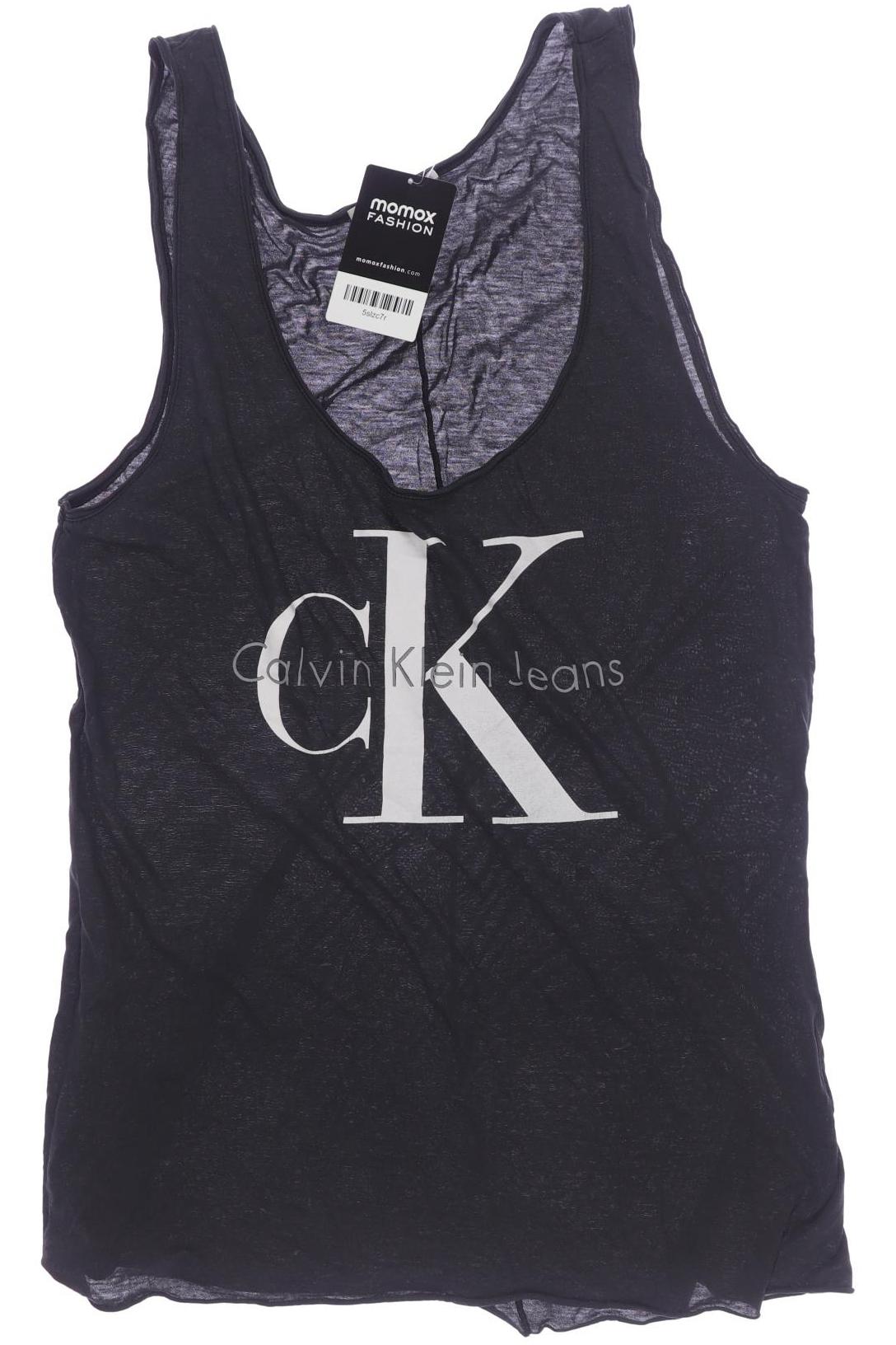 

Calvin Klein Jeans Damen Top, grau, Gr. 38
