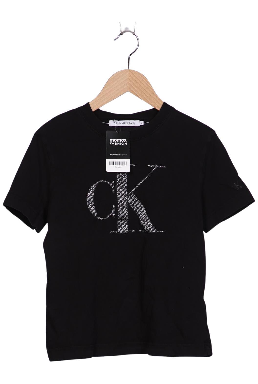 

Calvin Klein Jeans Damen T-Shirt, schwarz, Gr. 36