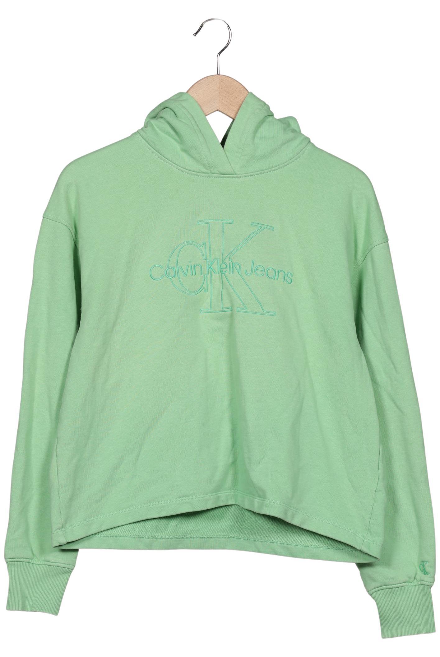 

Calvin Klein Jeans Damen Kapuzenpullover, hellgrün, Gr. 36