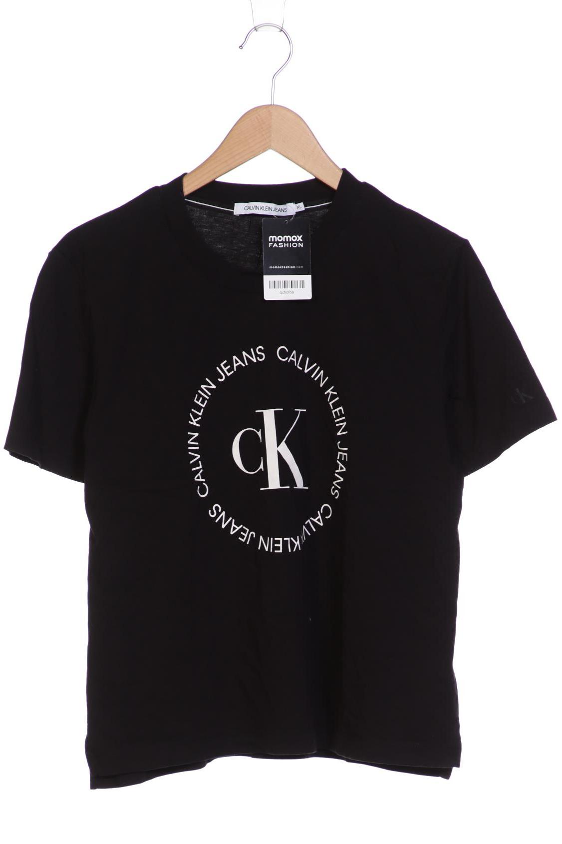 

Calvin Klein Jeans Damen T-Shirt, schwarz