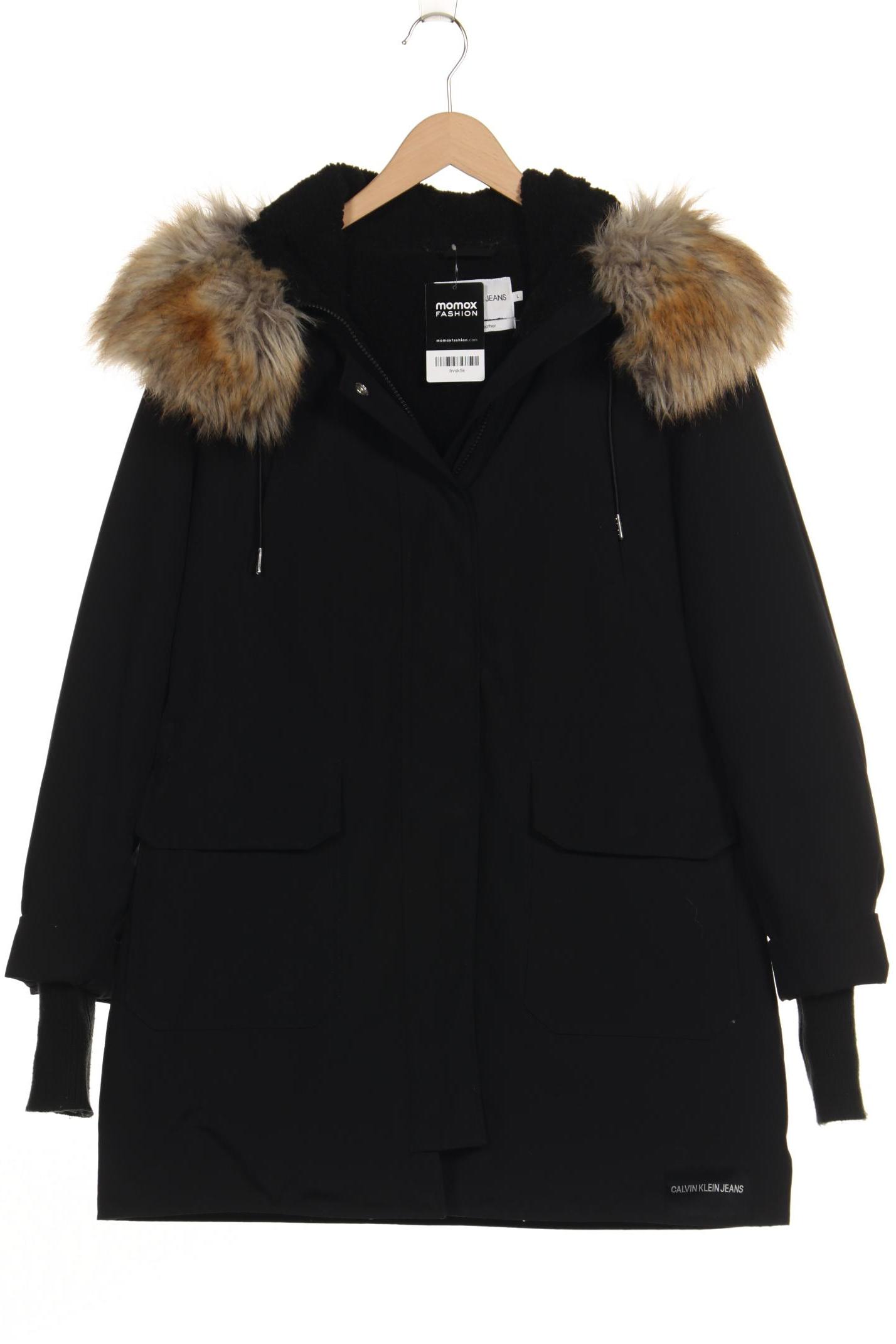

Calvin Klein Jeans Damen Mantel, schwarz, Gr. 42