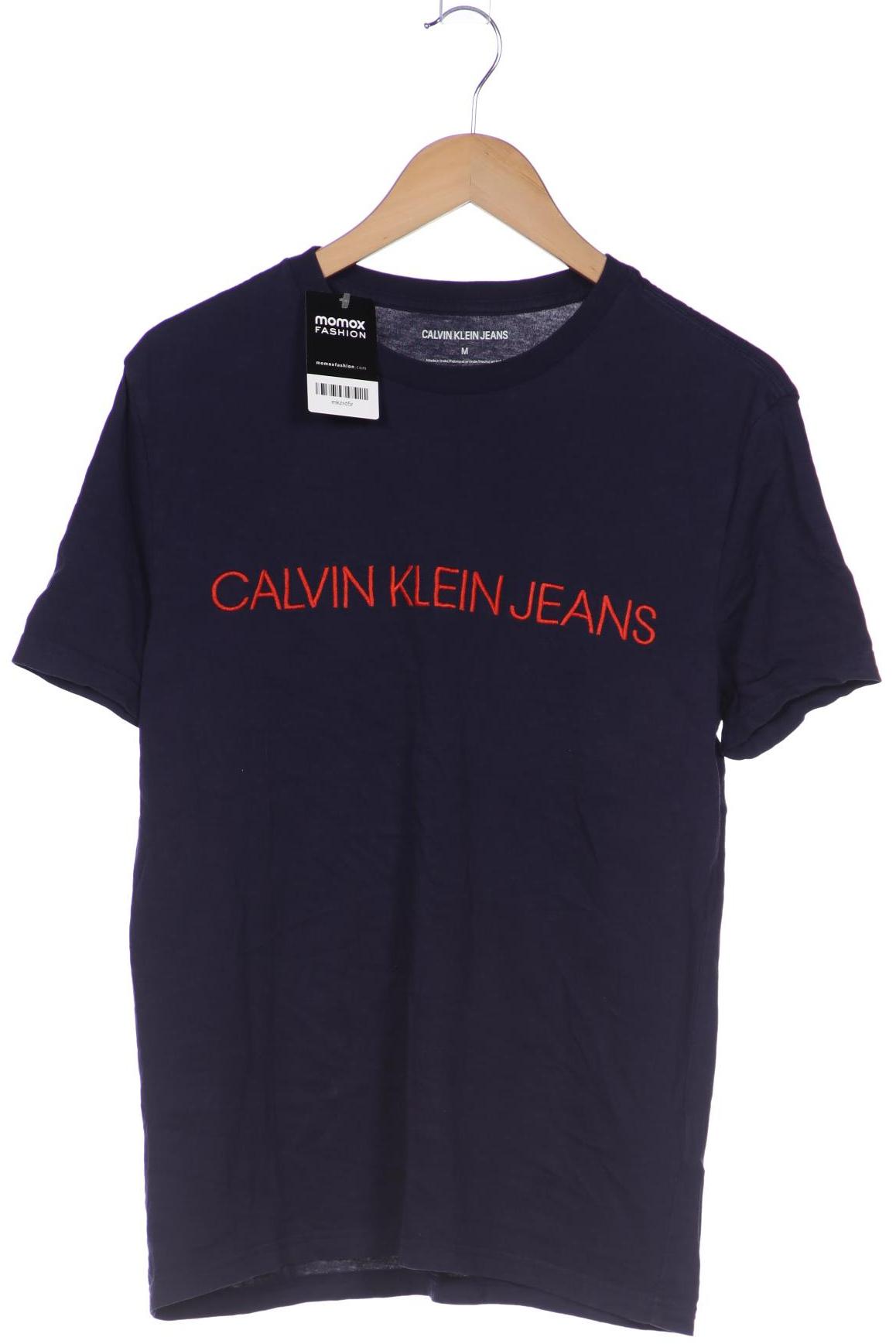 

Calvin Klein Jeans Damen T-Shirt, marineblau, Gr. 38