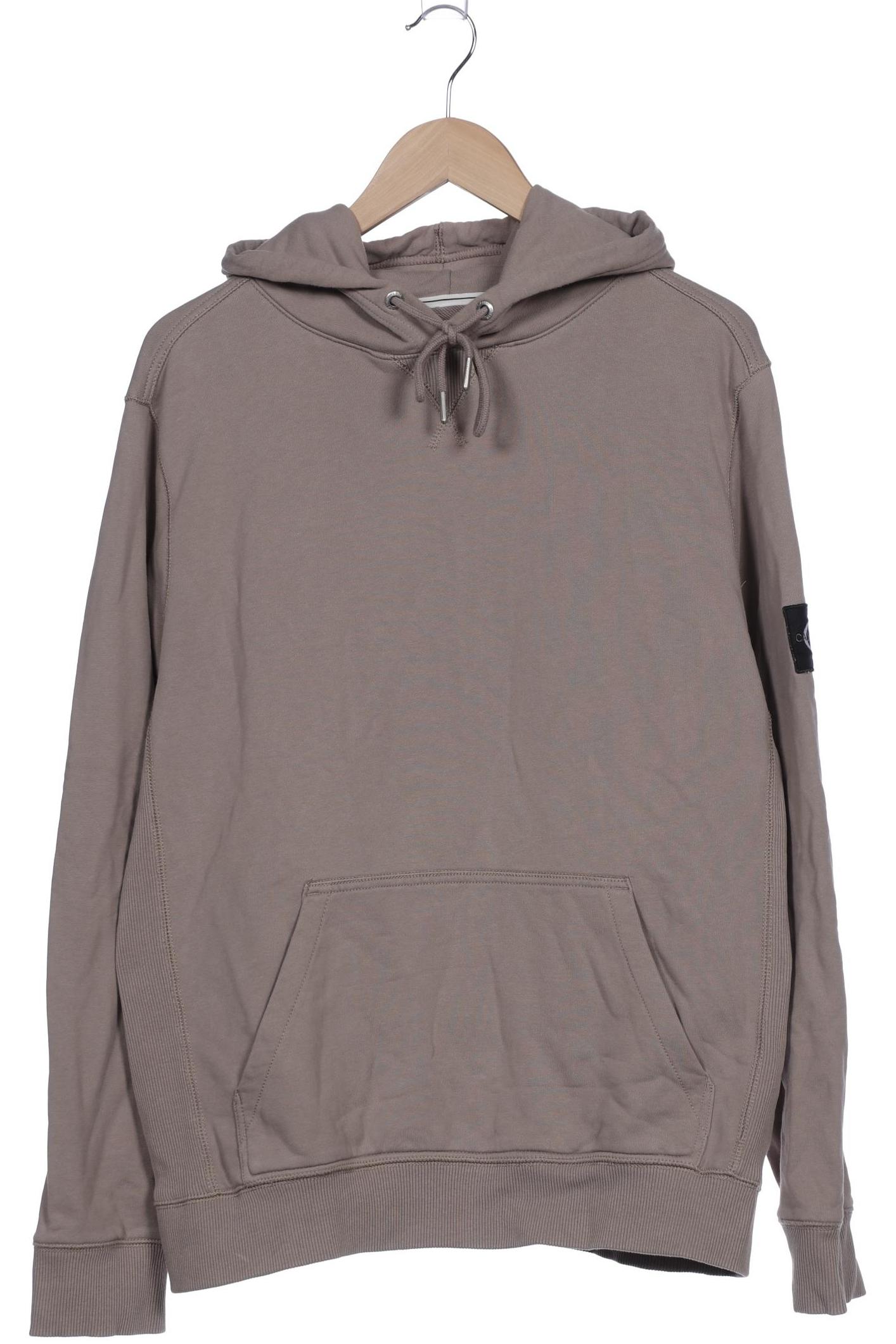 

Calvin Klein Jeans Herren Kapuzenpullover, beige, Gr. 54