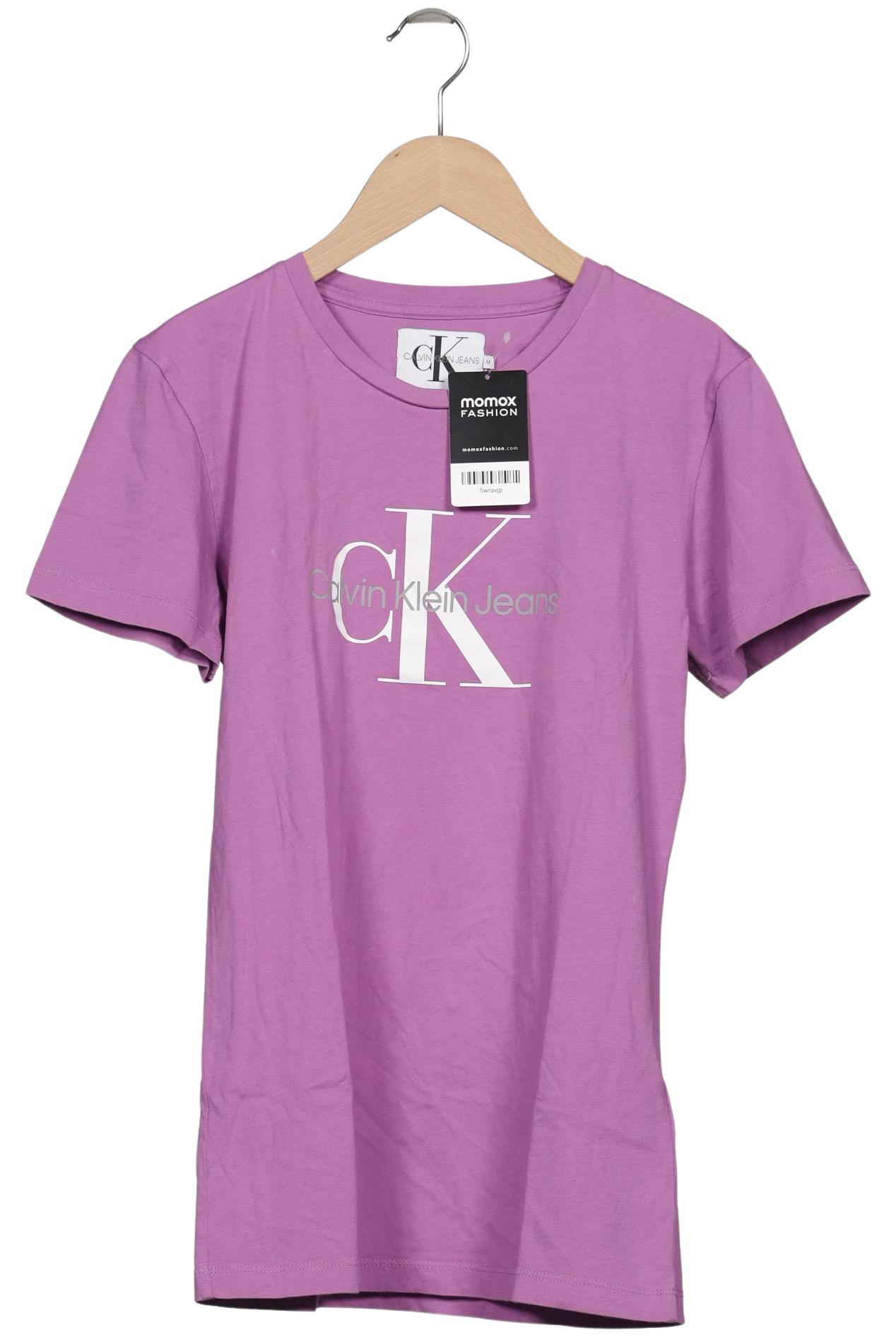 

Calvin Klein Jeans Damen T-Shirt, flieder, Gr. 38