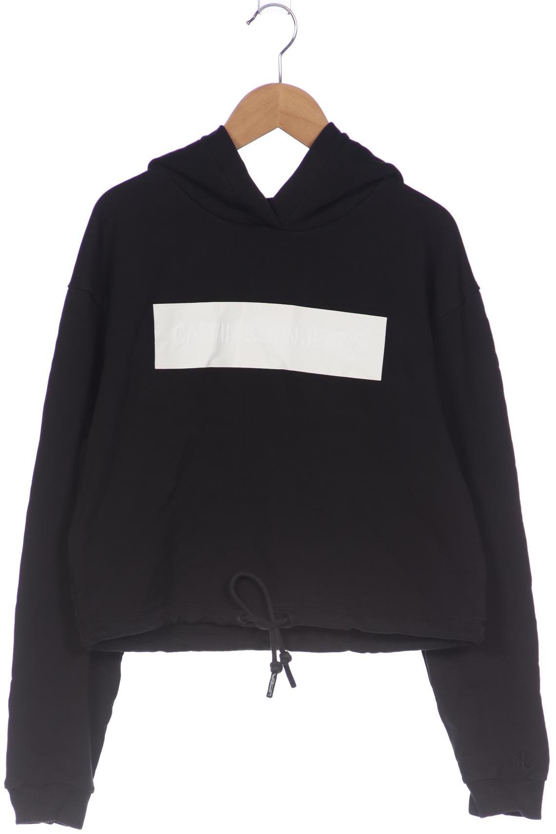 

Calvin Klein Jeans Damen Kapuzenpullover, schwarz, Gr. 36
