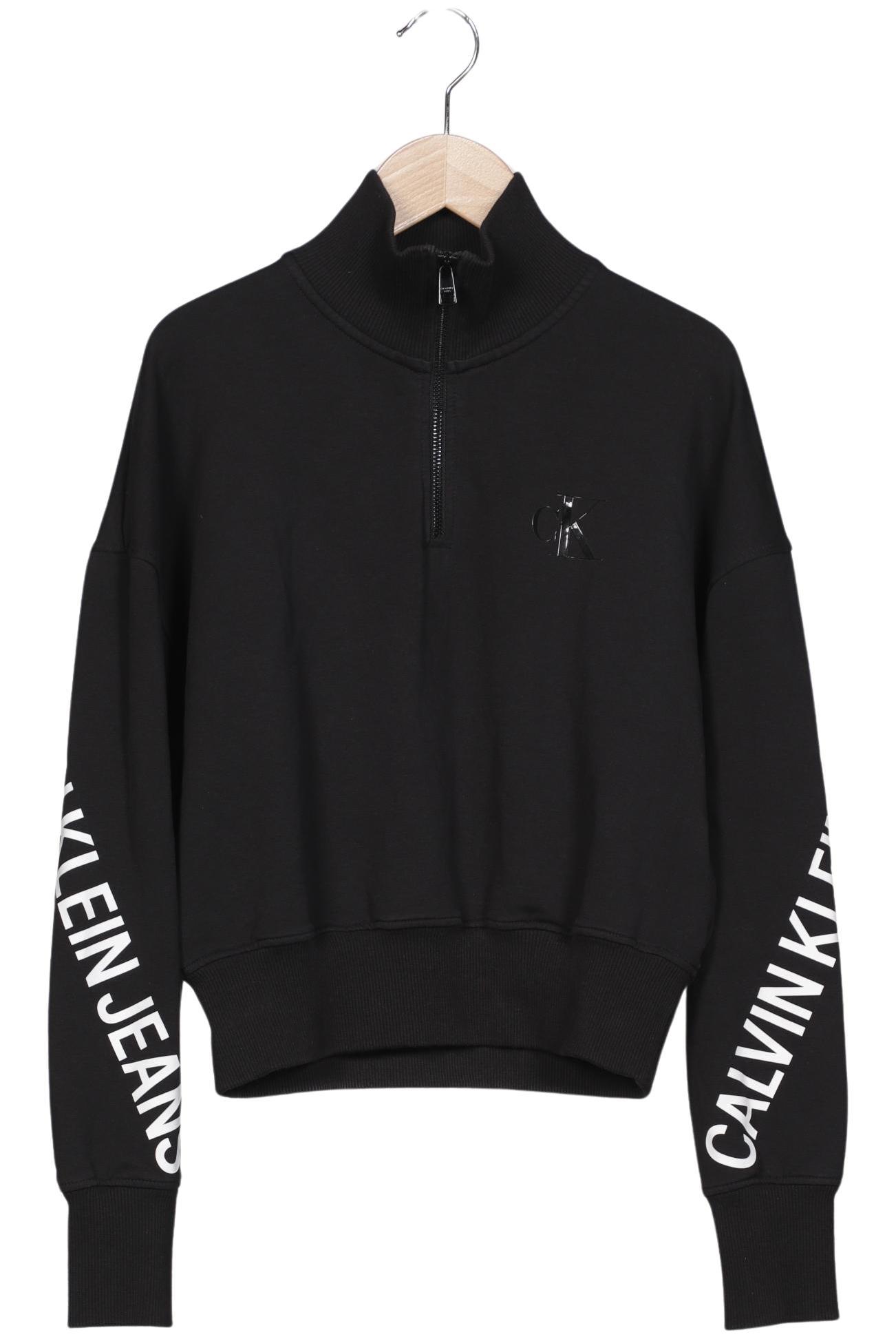 

Calvin Klein Jeans Damen Sweatshirt, schwarz, Gr. 36